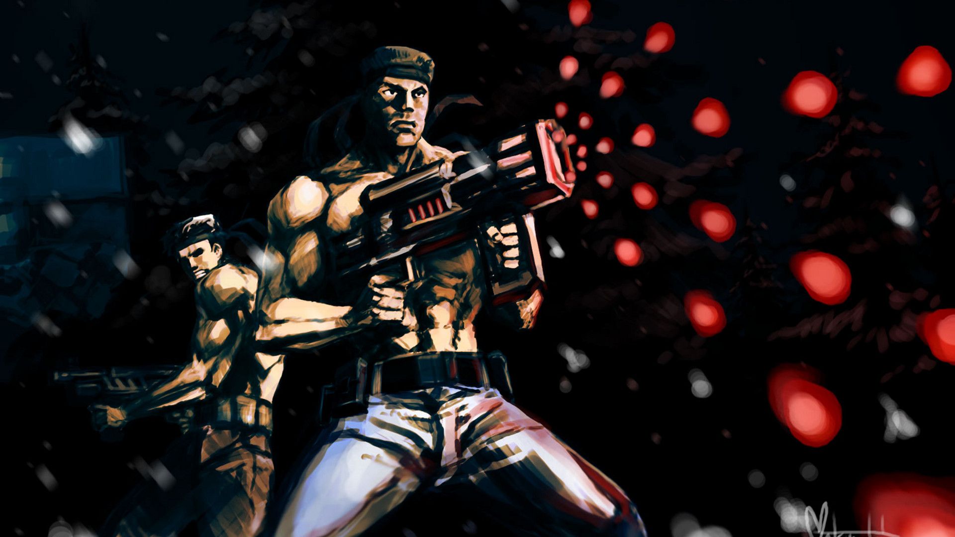 Contra Game Returns 2021 Wallpapers