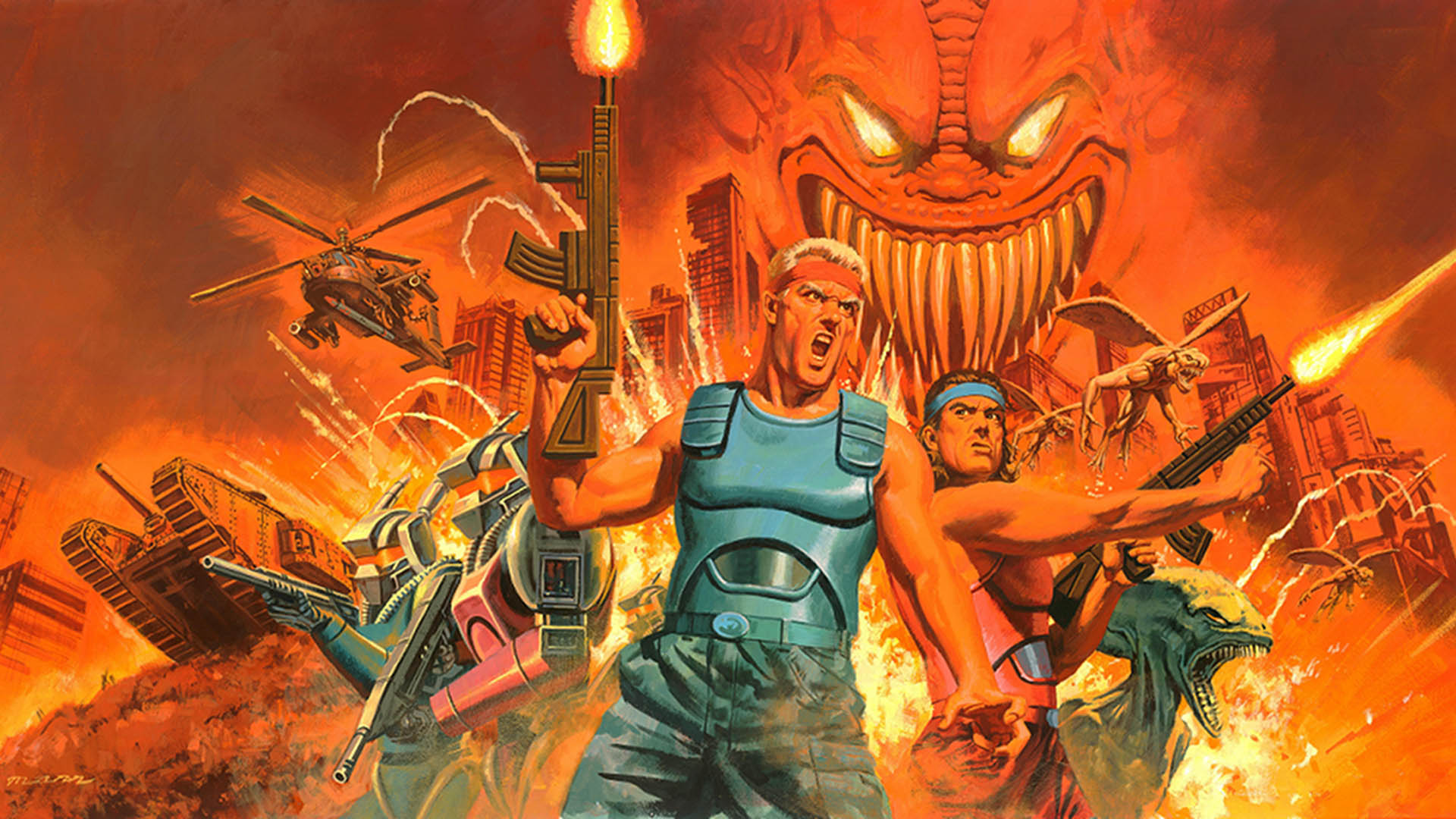 Contra Game Returns 2021 Wallpapers