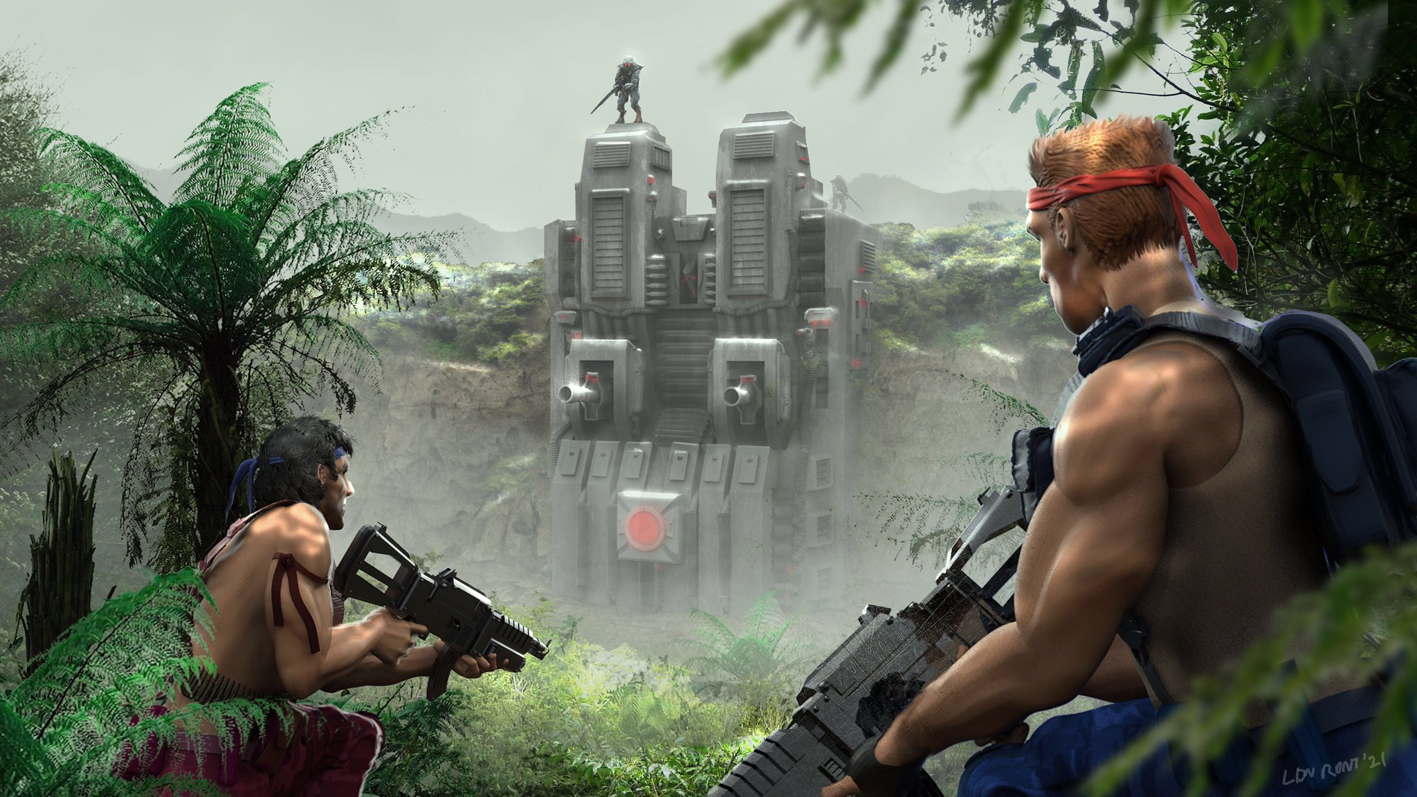 Contra Game Returns 2021 Wallpapers