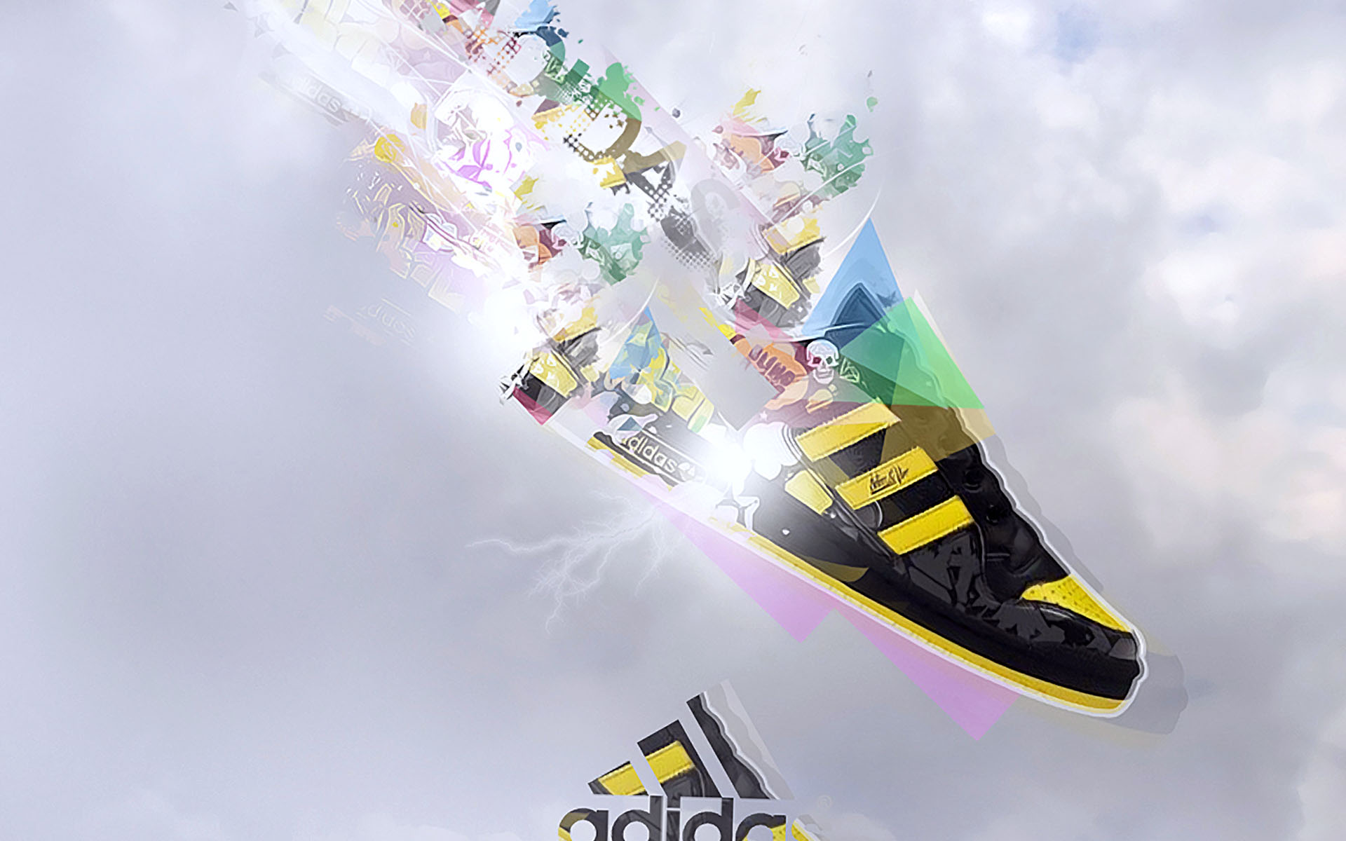 Cool 3D Adidas Wallpapers Wallpapers