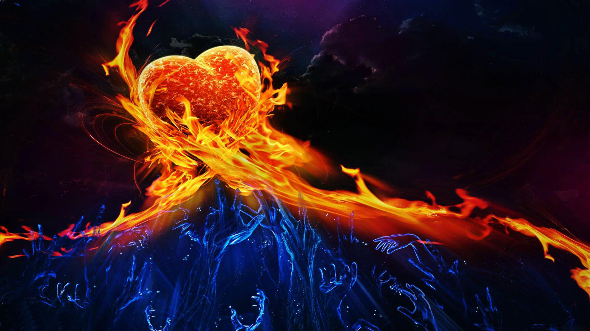 Cool 3D Fire Wallpapers