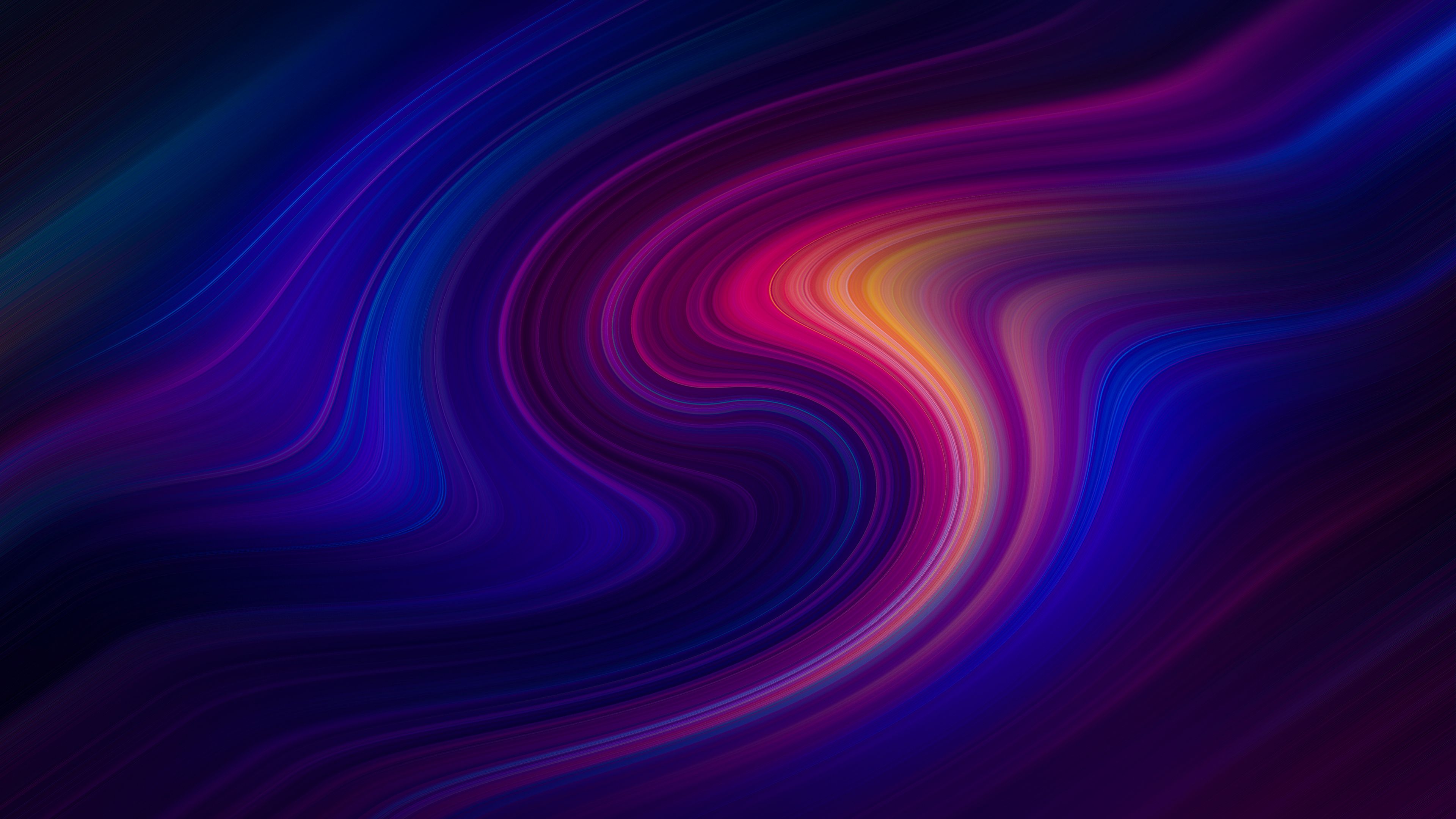 Cool Abstract Swirls Shape Art Wallpapers