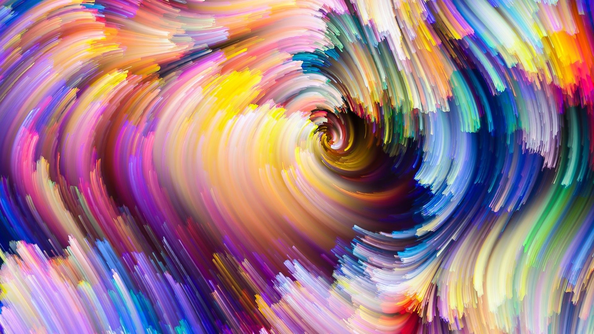 Cool Abstract Swirls Shape Art Wallpapers