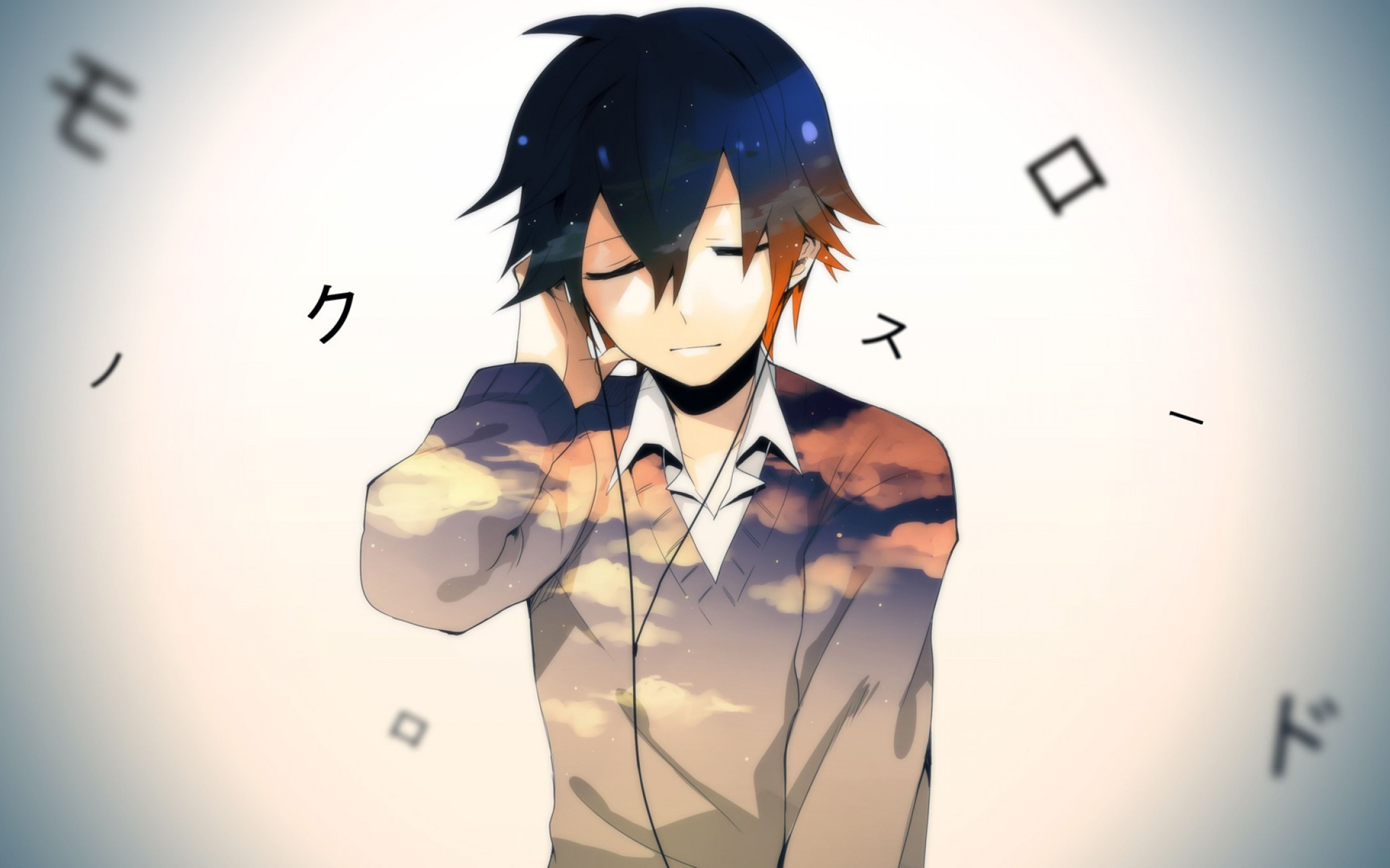 Cool Anime Boys With Black Hair And Eyes Wallpapers Wallpapers