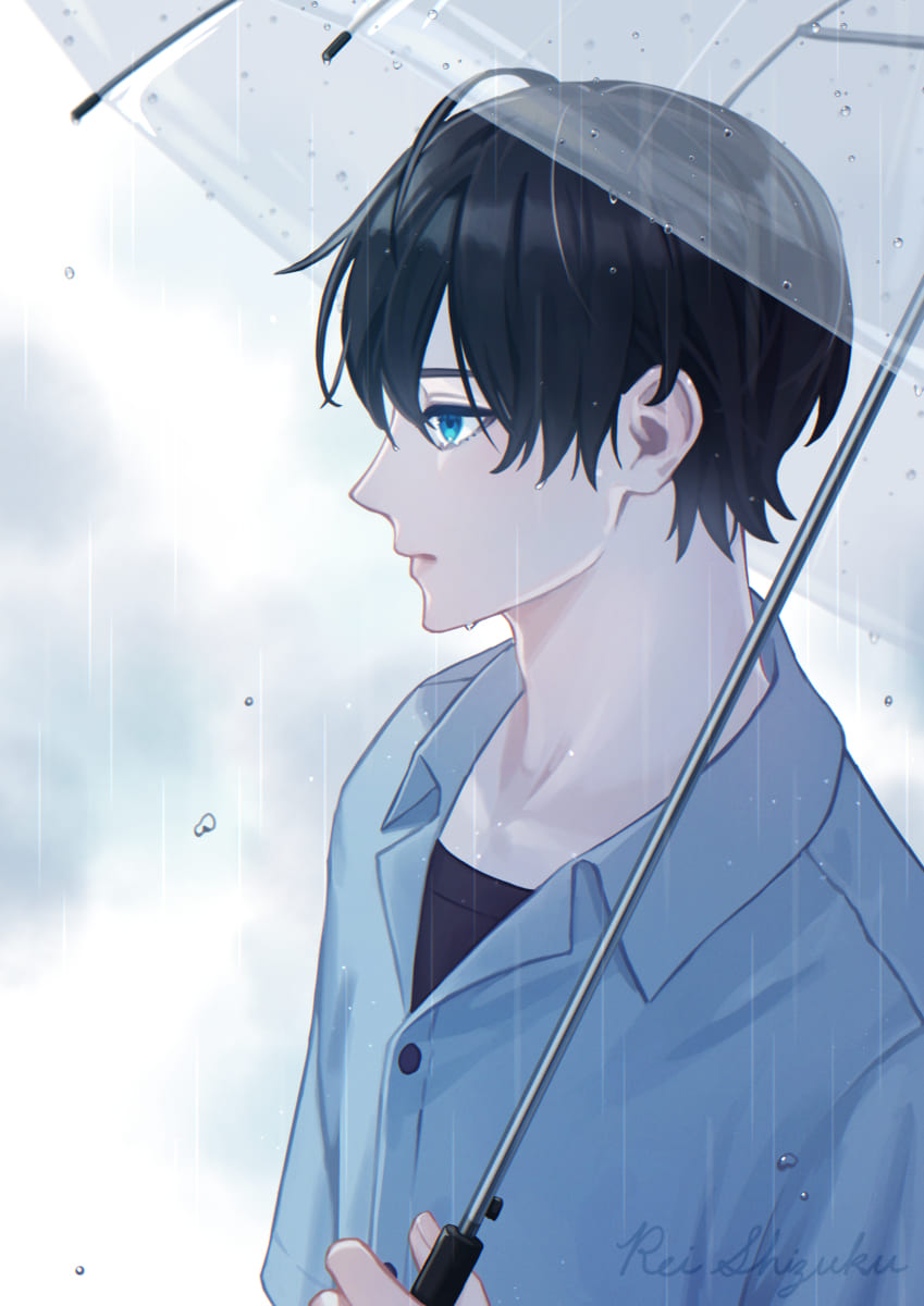Cool Anime Boys With Black Hair And Eyes Wallpapers Wallpapers