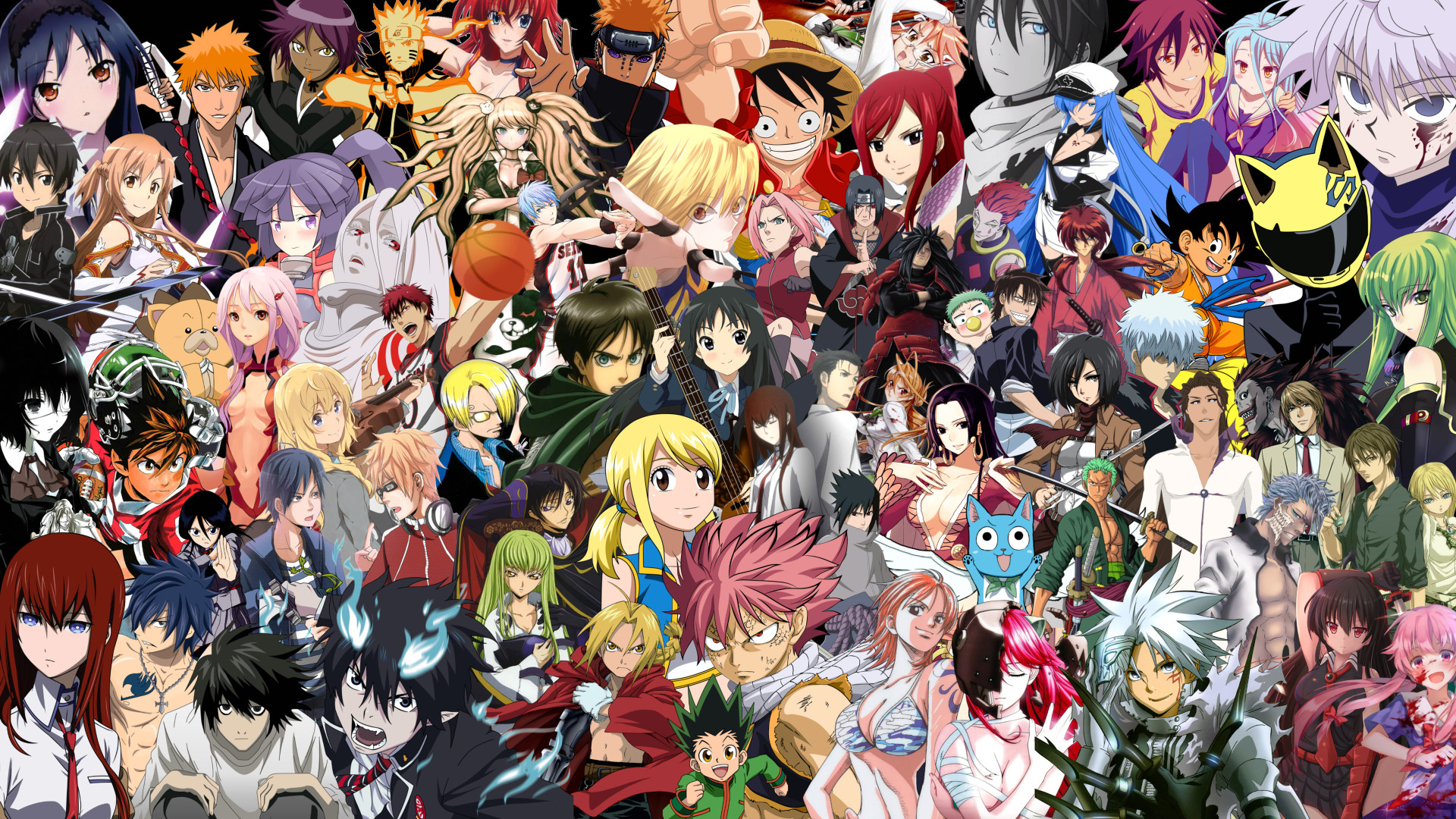 Cool Anime Characters Wallpaper Wallpapers