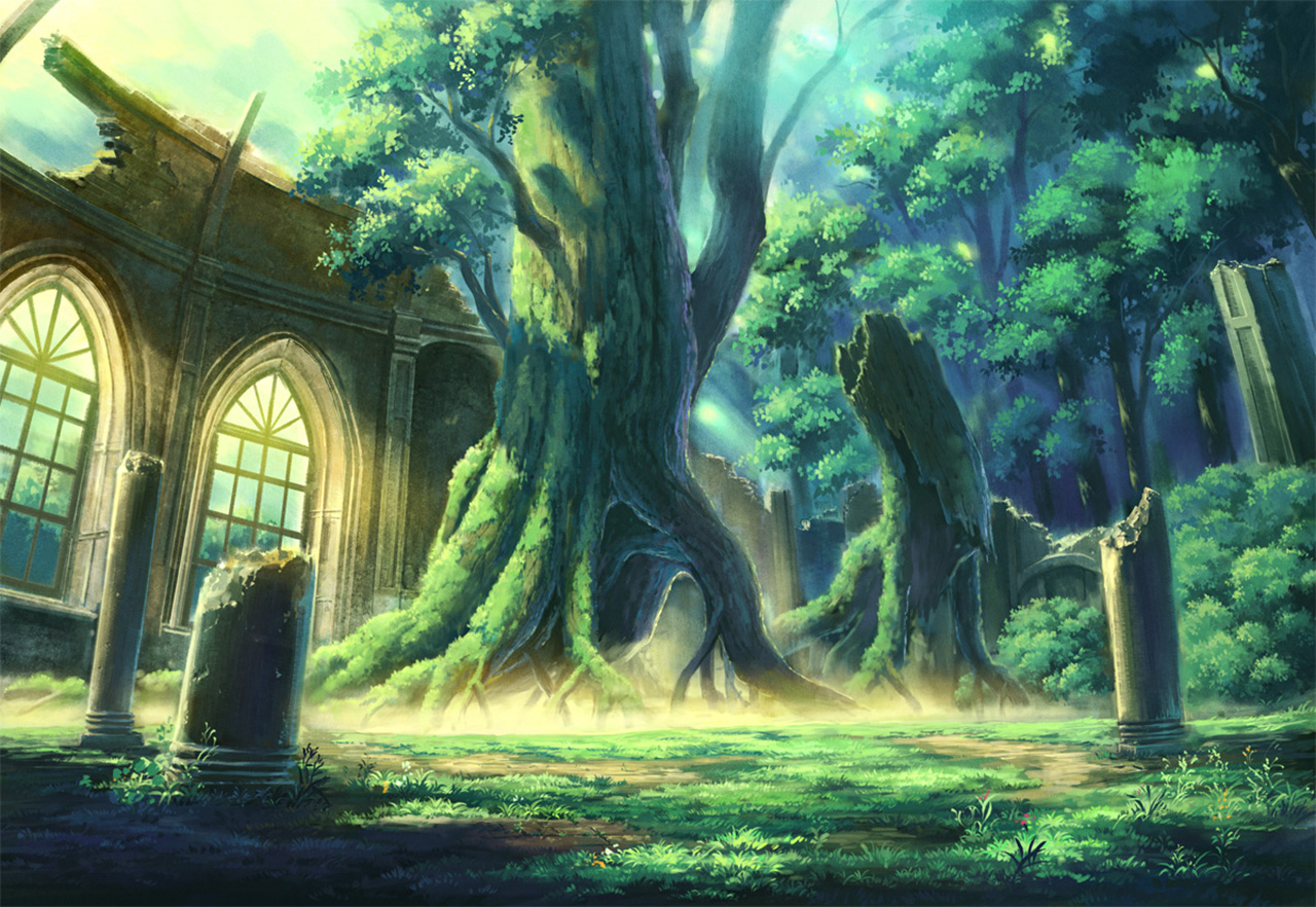 Cool Anime Forest Wallpapers