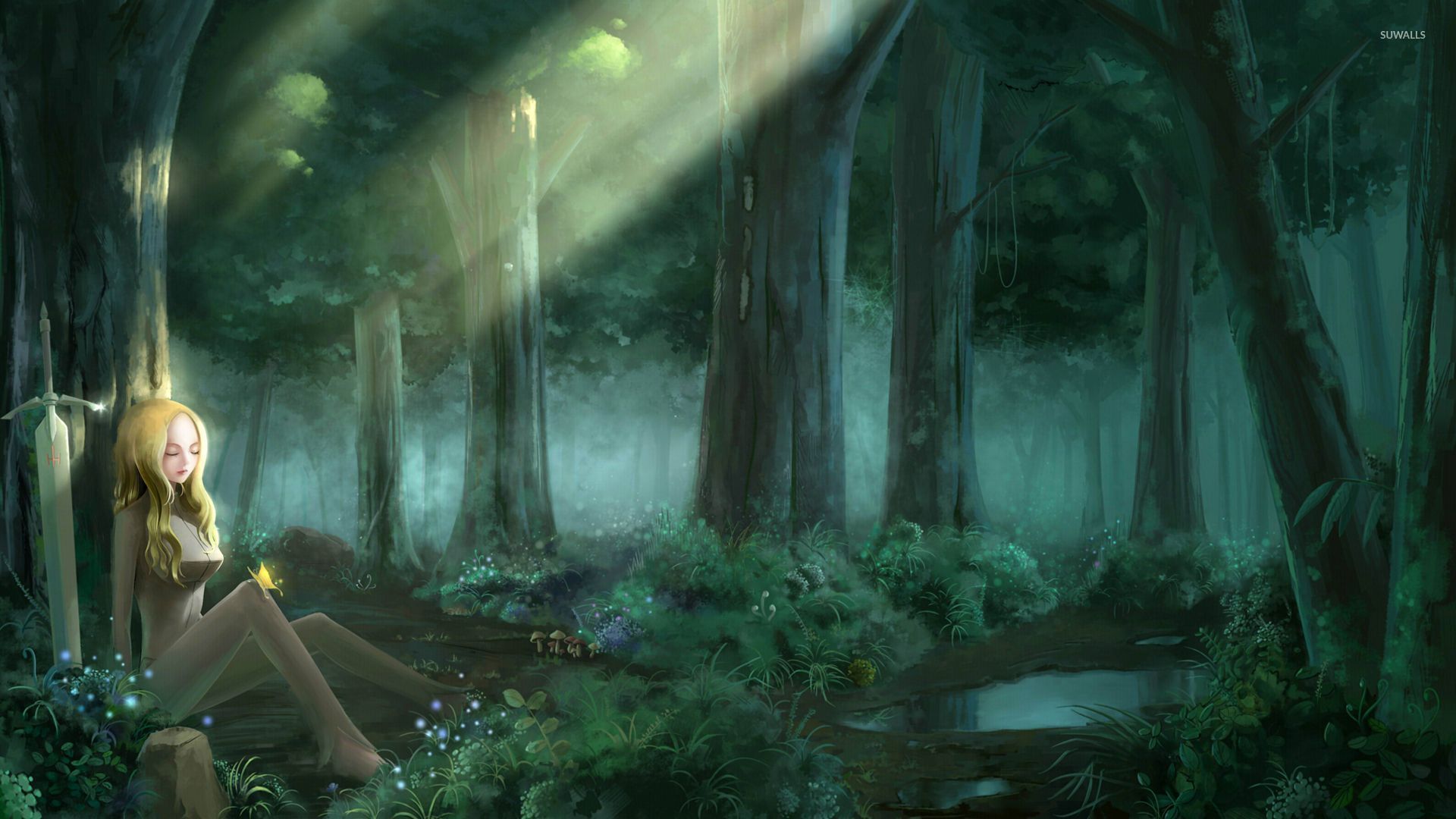 Cool Anime Forest Wallpapers