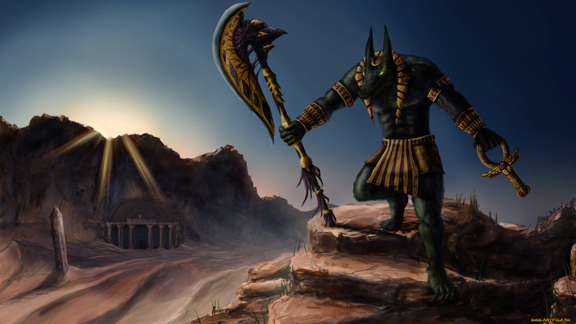 Cool Anubis Wallpapers