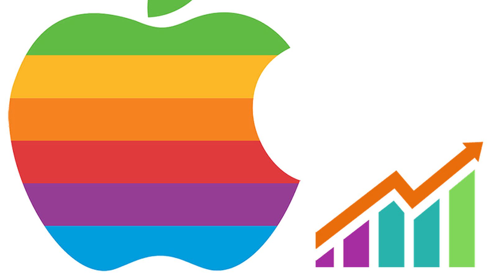 Cool Apple Logo Gradient Line Wallpapers