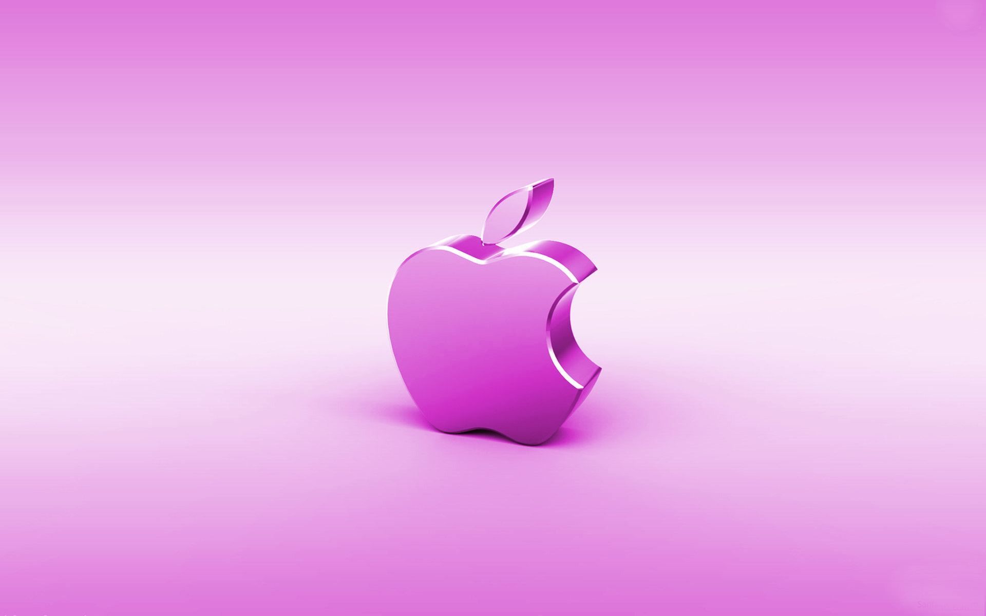 Cool Apple Logo Pink Wallpapers