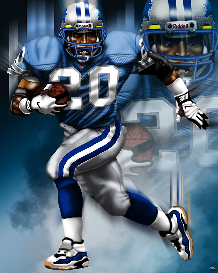 Cool Barry Sanders Wallpapers