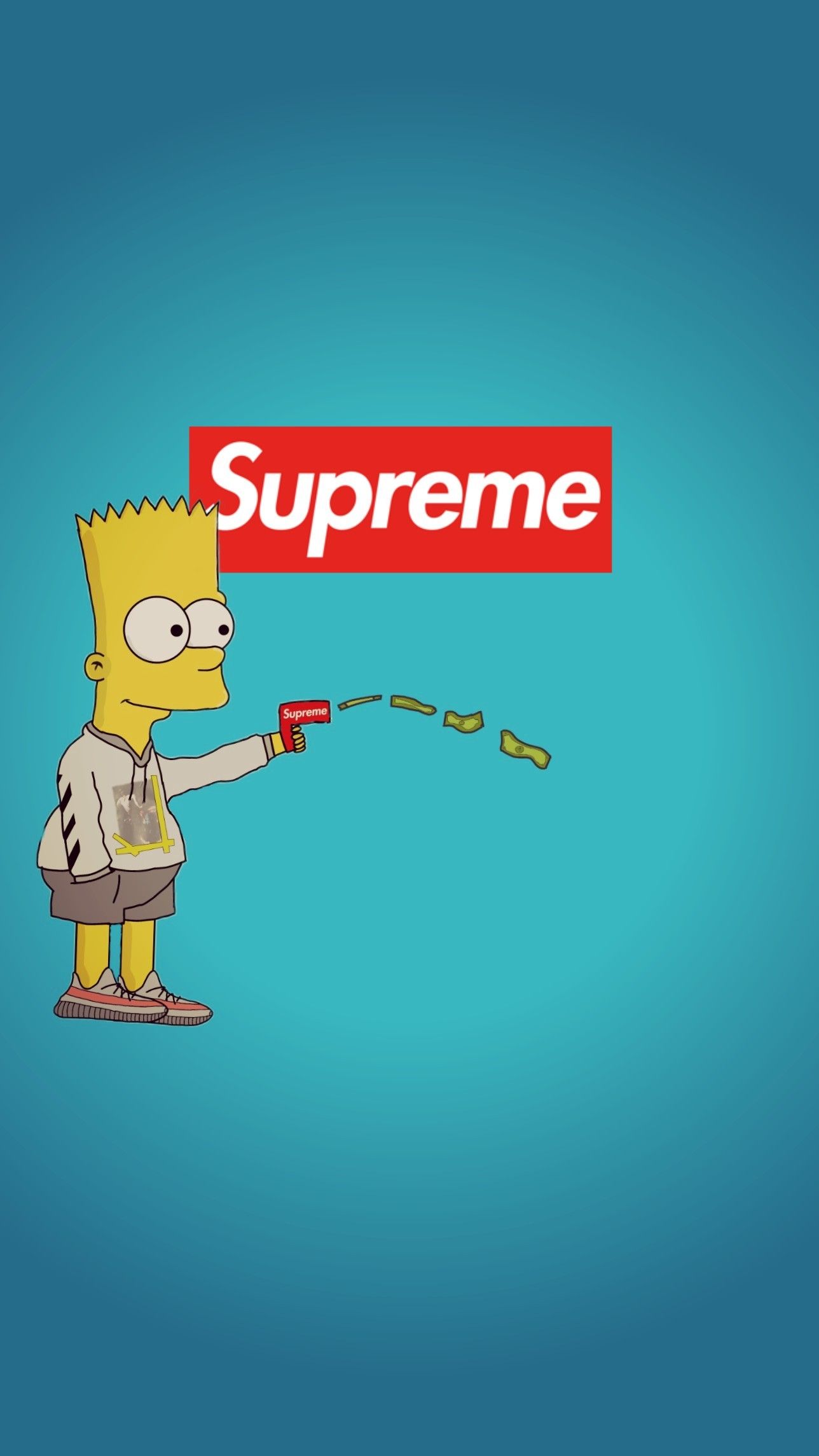 Cool Bart Simpson Gucci Wallpapers
