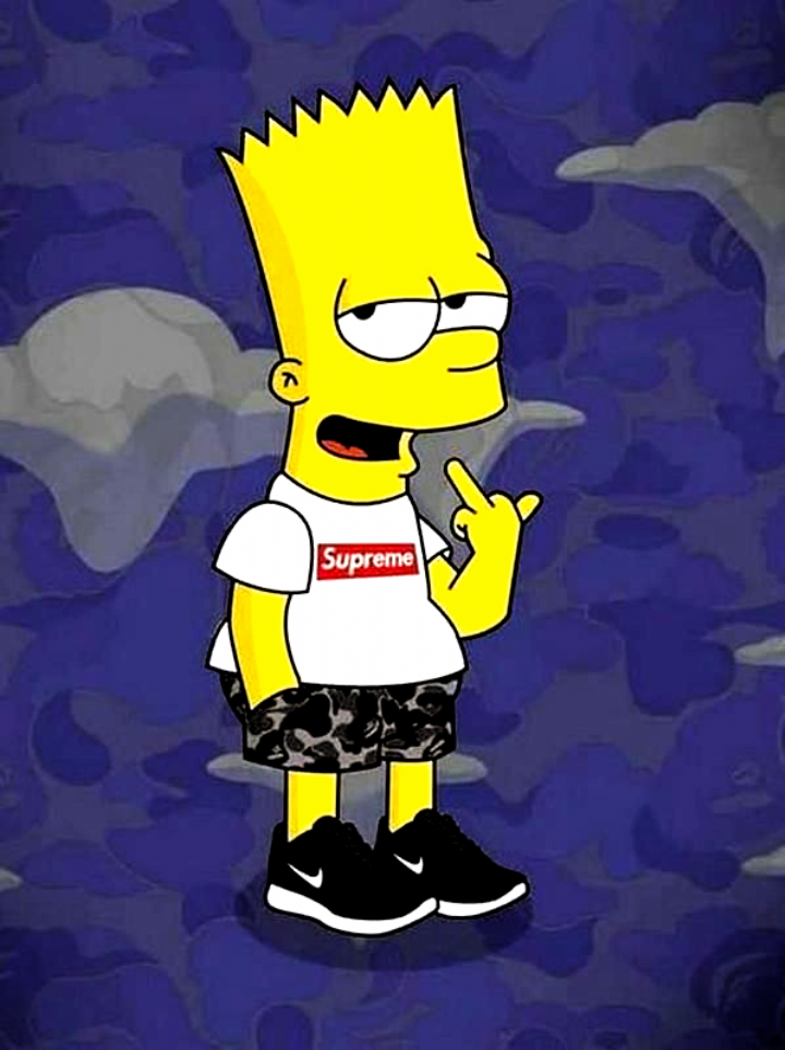 Cool Bart Simpson Gucci Wallpapers