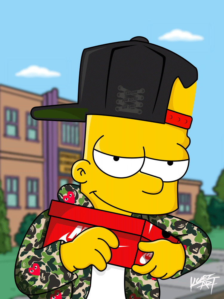 Cool Bart Simpson Hypebeast Wallpapers Wallpapers