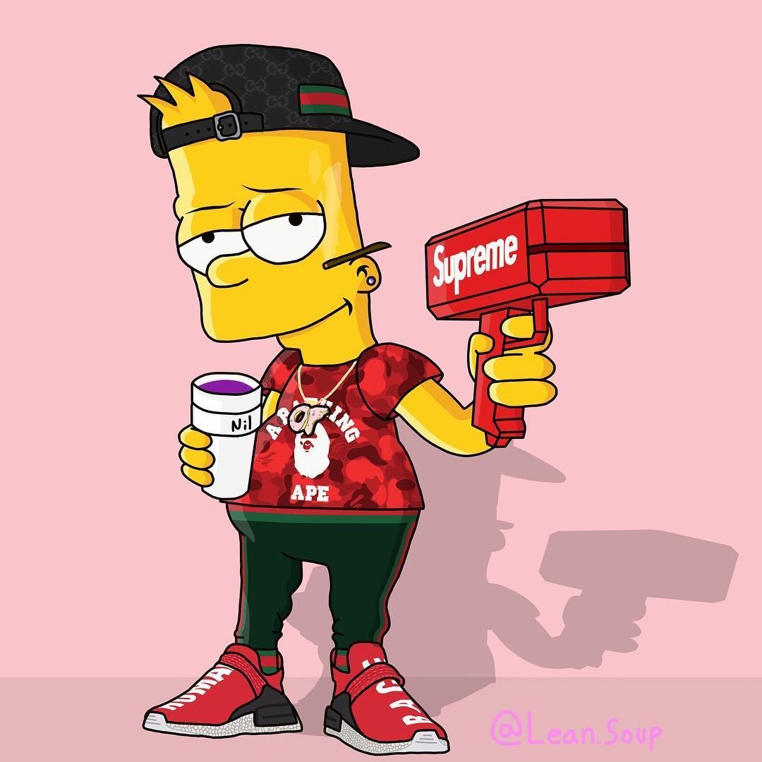 Cool Bart Simpson Hypebeast Wallpapers Wallpapers