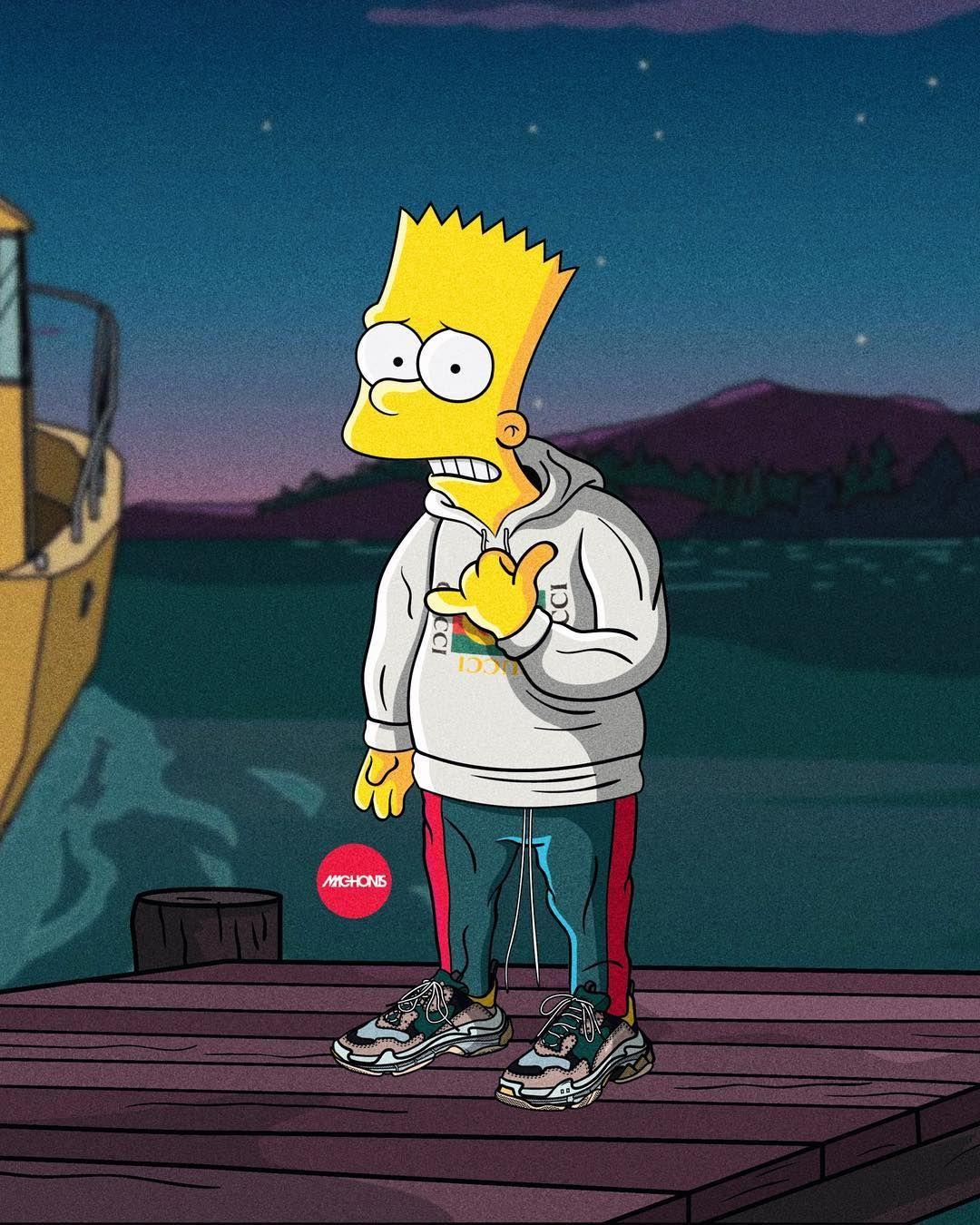 Cool Bart Simpson Hypebeast Wallpapers Wallpapers