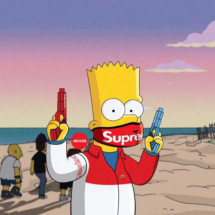 Cool Bart Simpson Supreme Wallpapers