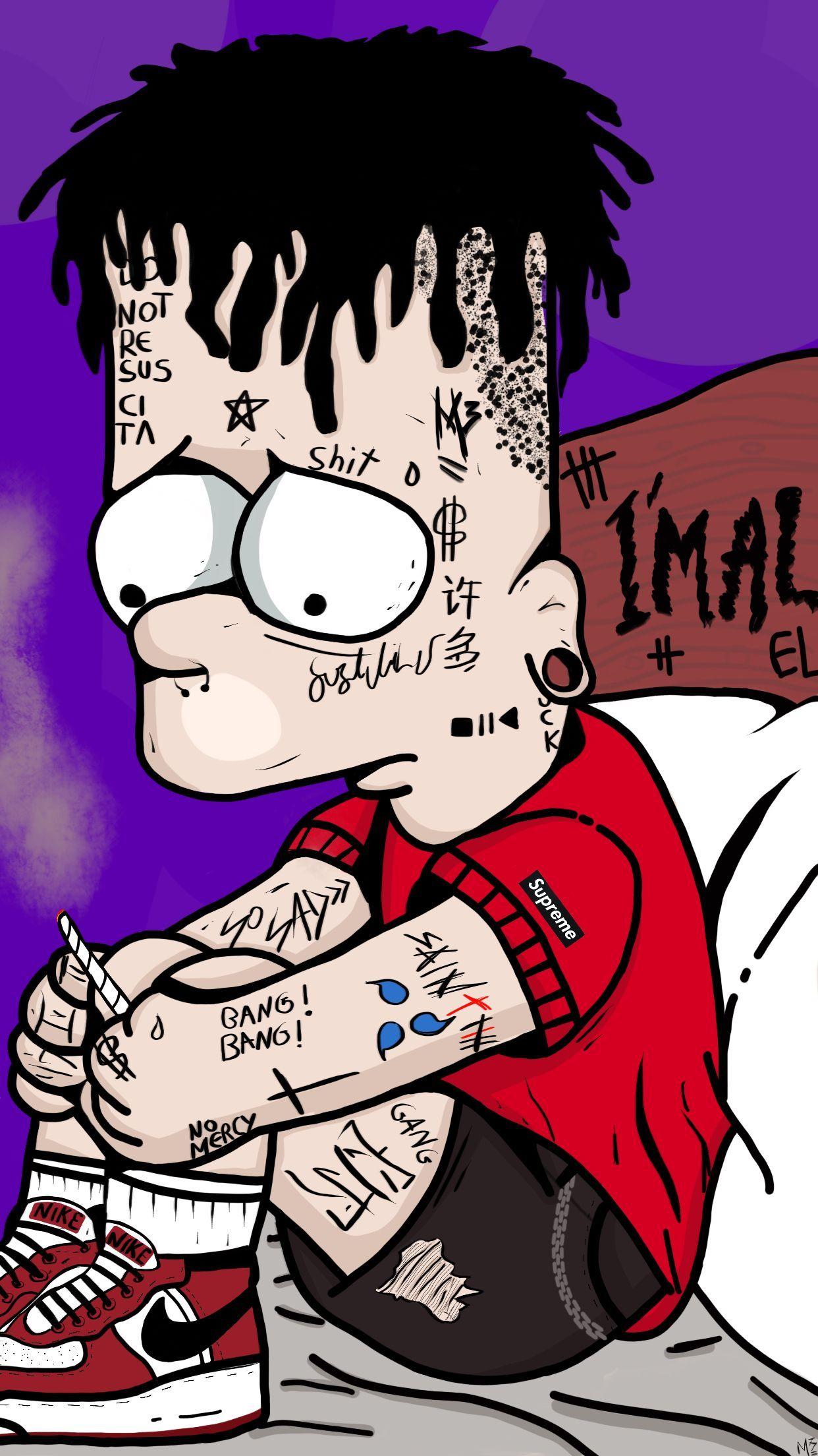 Cool Bart Simpson Supreme Wallpapers