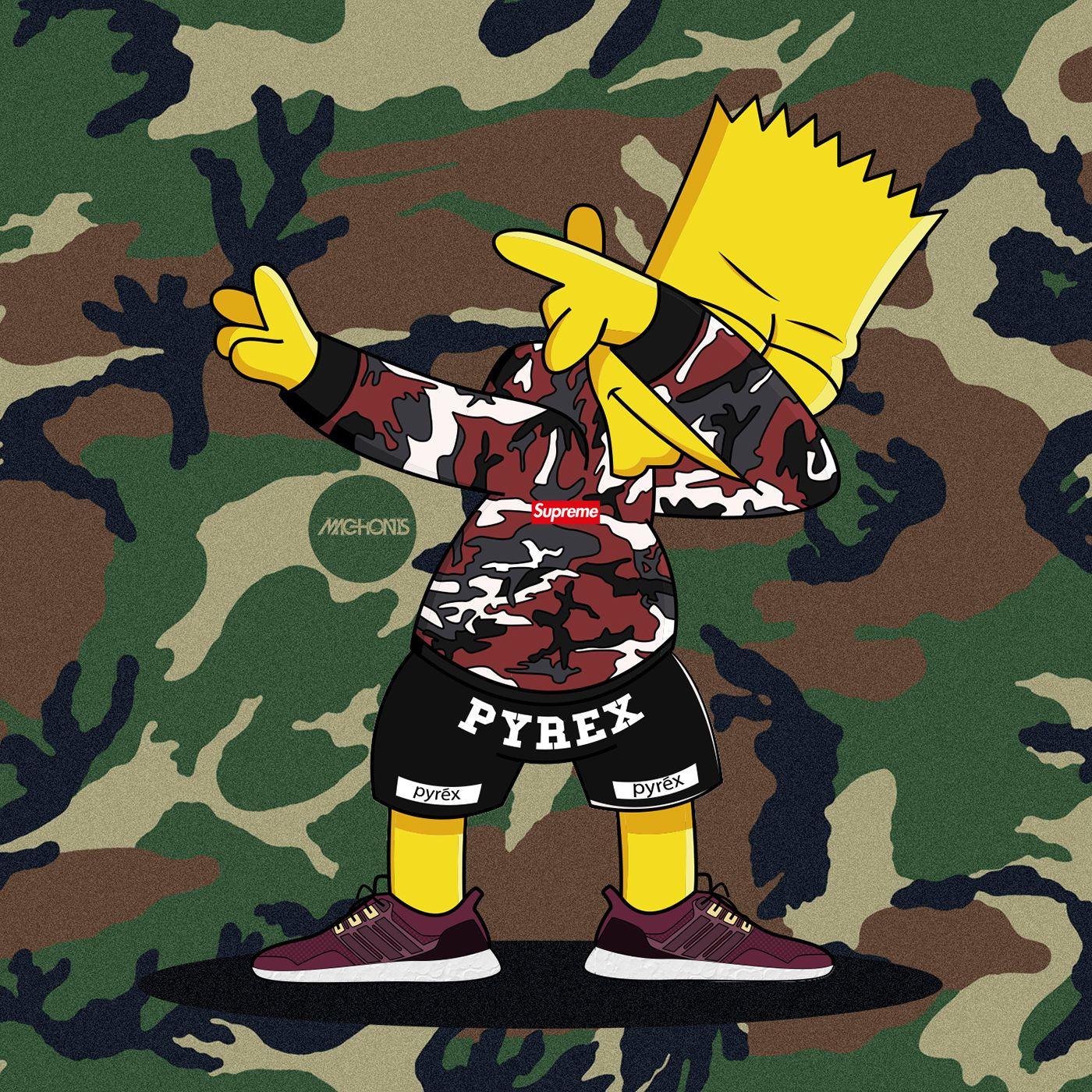 Cool Bart Simpson Supreme Wallpapers