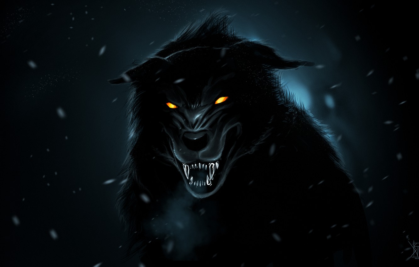 Cool Black Wolf Wallpapers Wallpapers