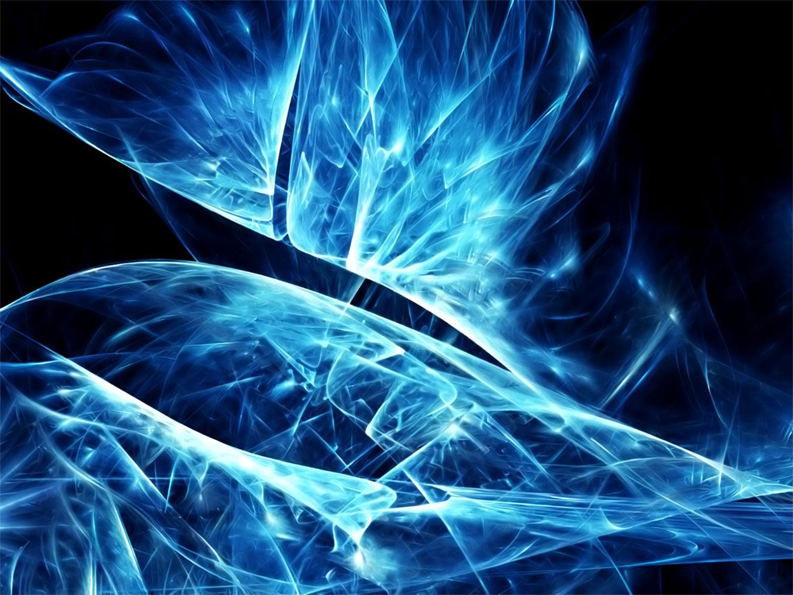 Cool Blue 3D Abstract Wallpapers