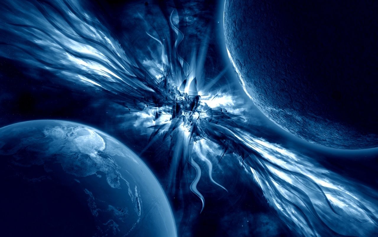 Cool Blue Space Wallpapers