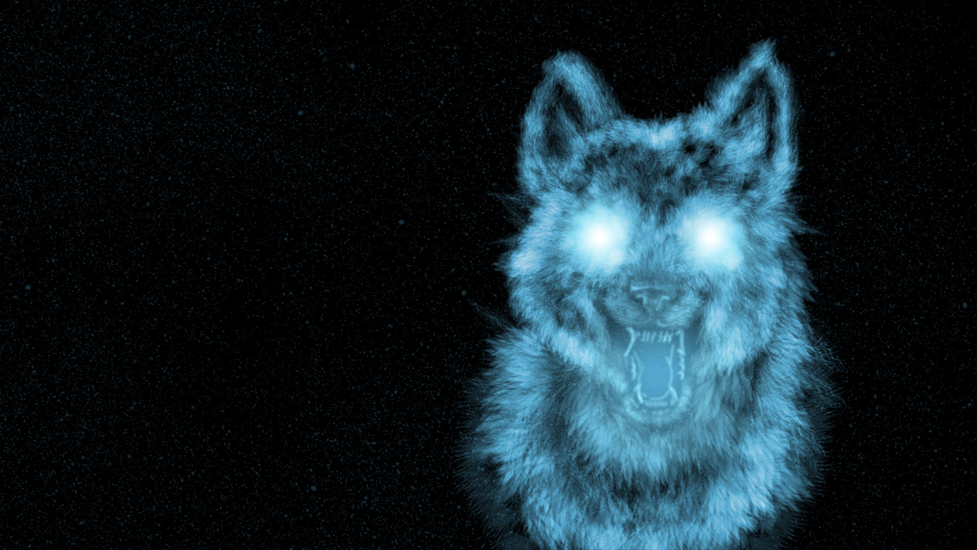 Cool Blue Wolf Wallpapers