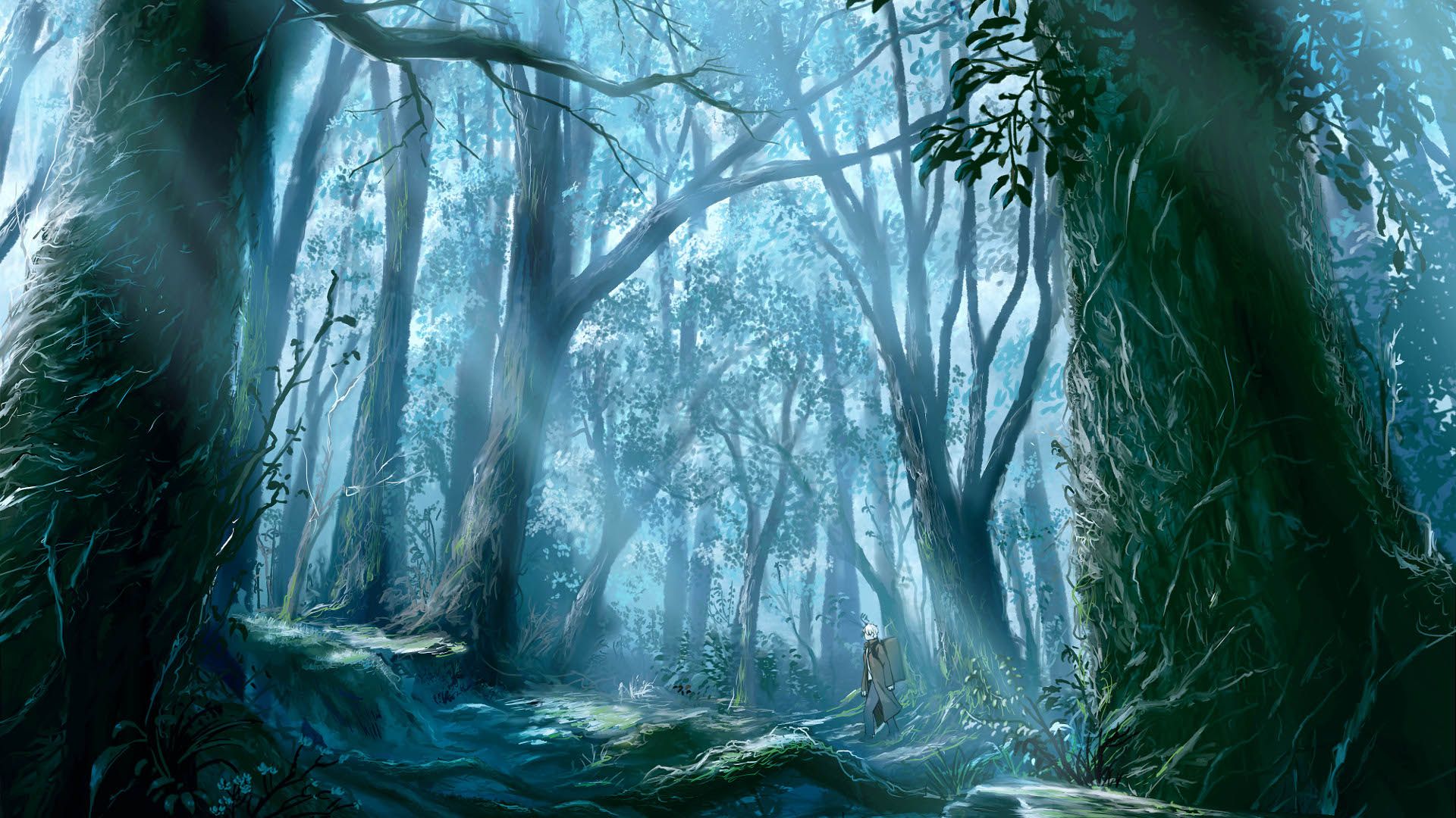 Cool Cartoon Forest Wallpapers