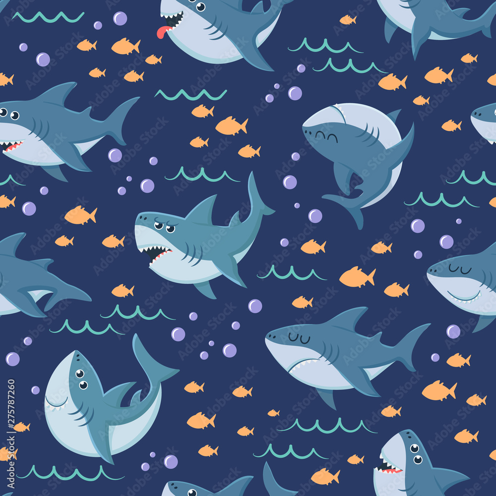 Cool Cartoon Shark Wallpapers