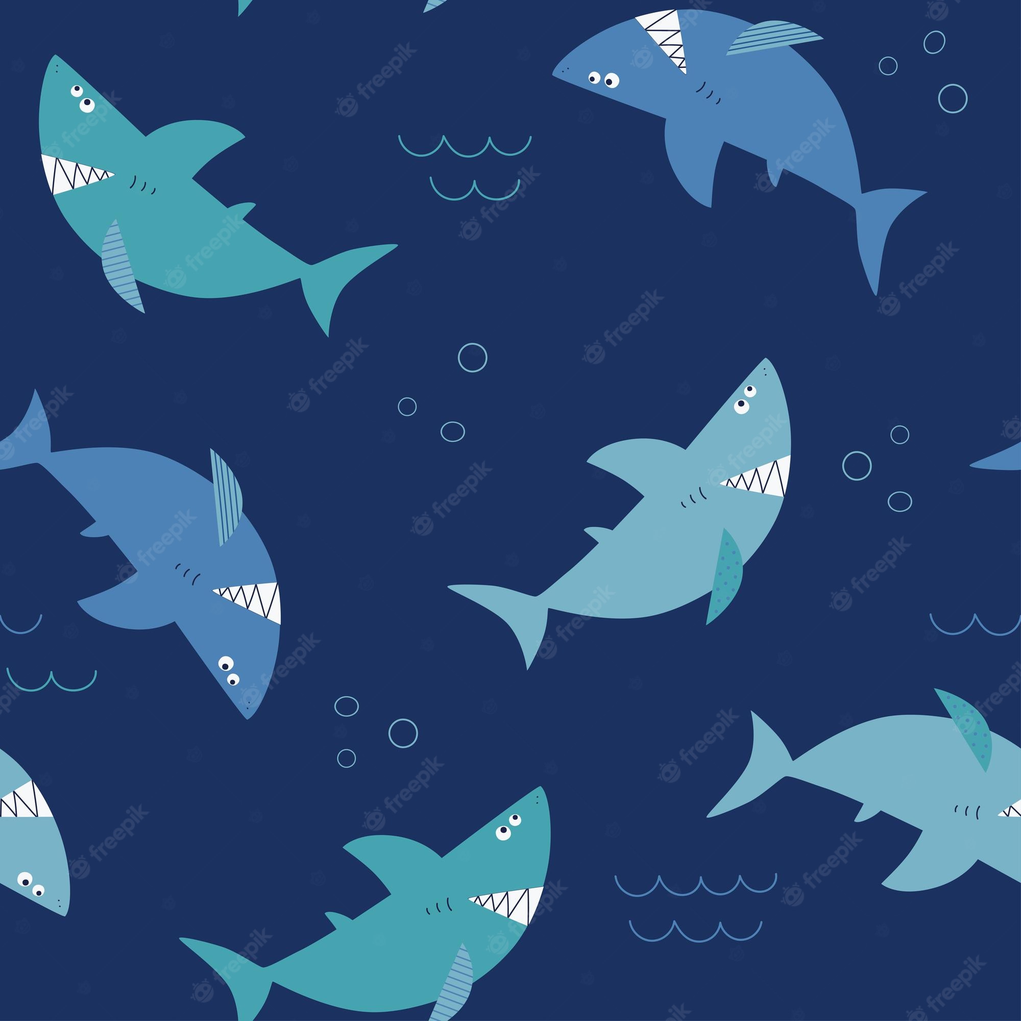 Cool Cartoon Shark Wallpapers