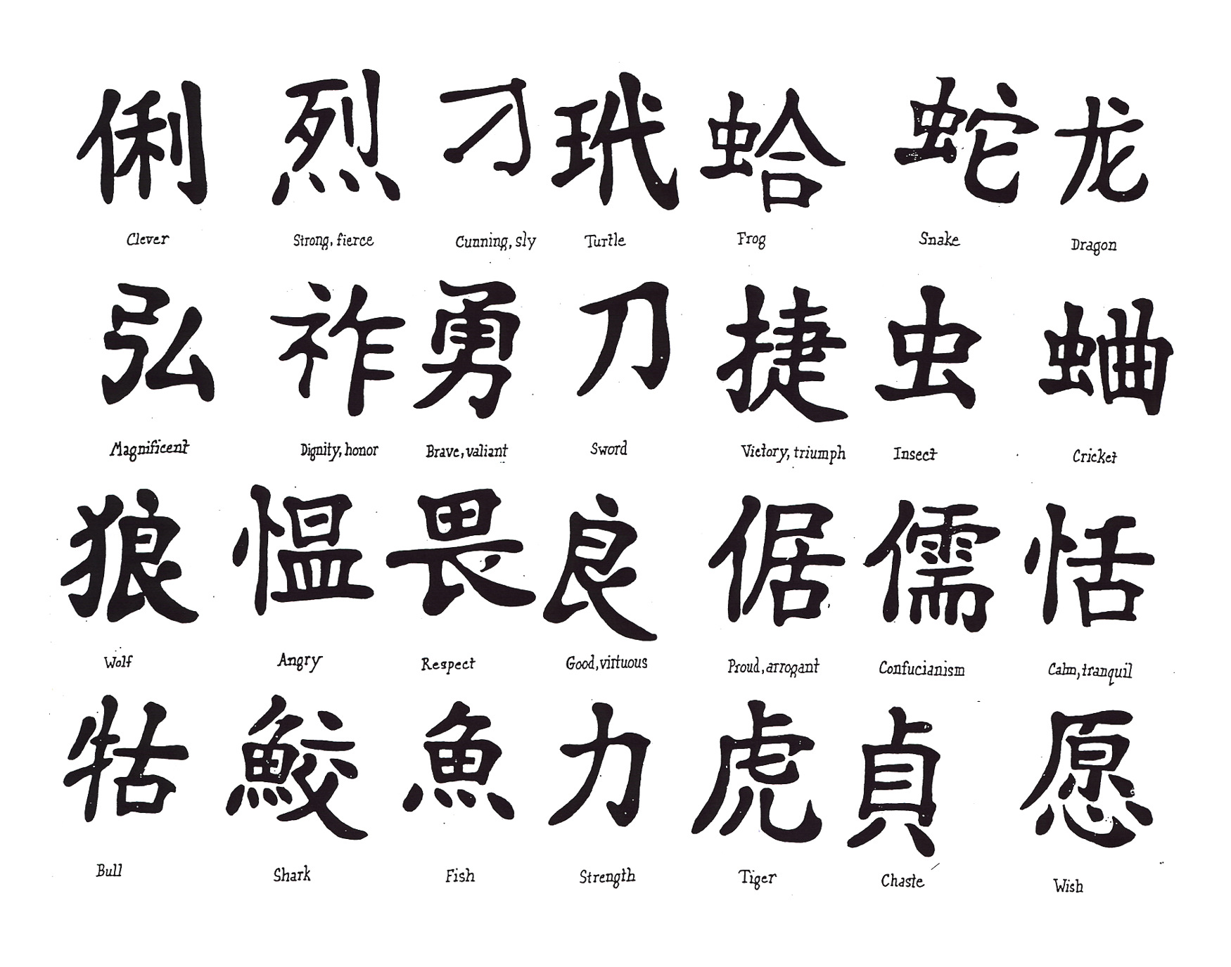 Cool Chinese Letters Wallpapers