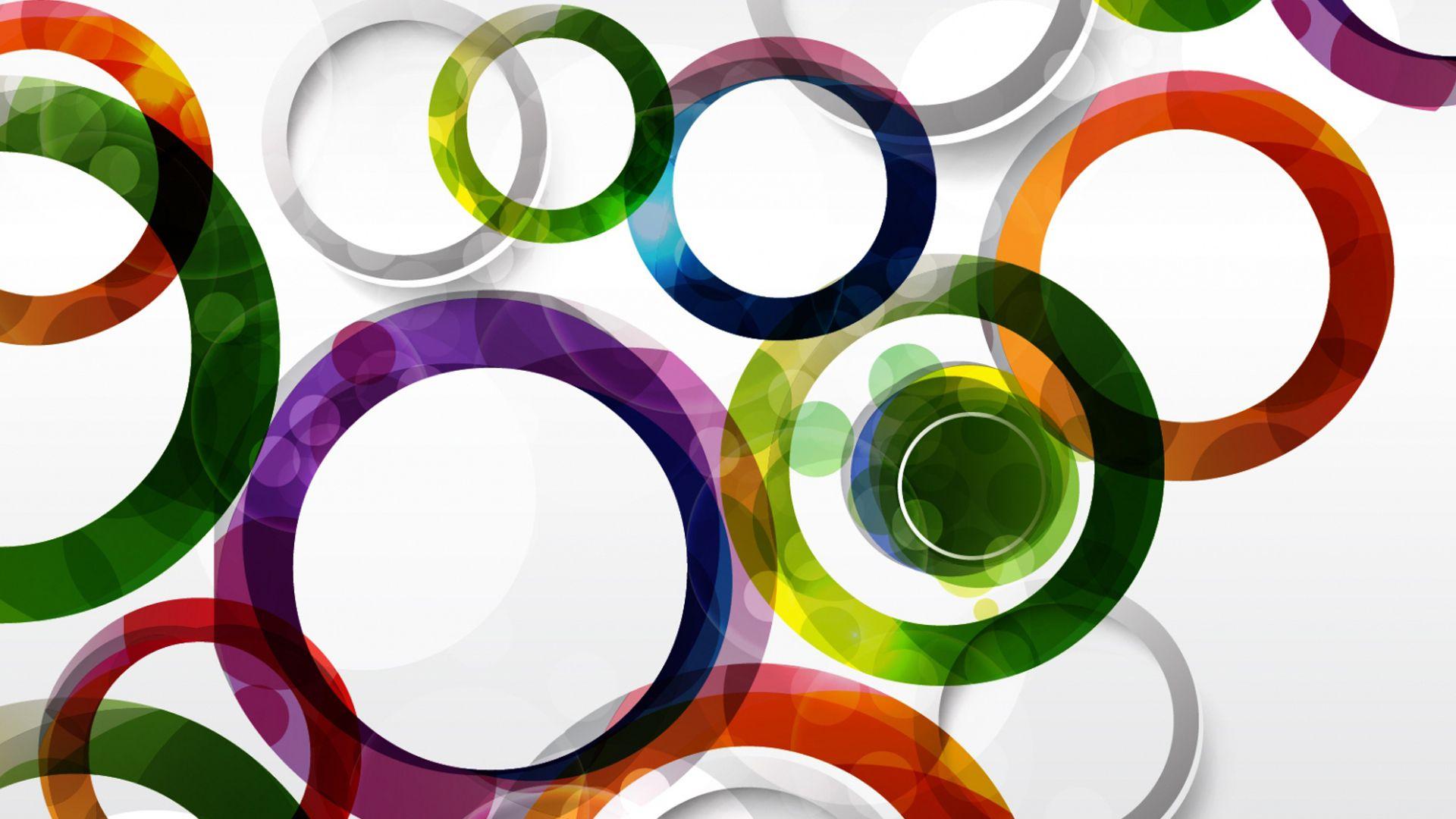 Cool Circle Abstract Shape Wallpapers