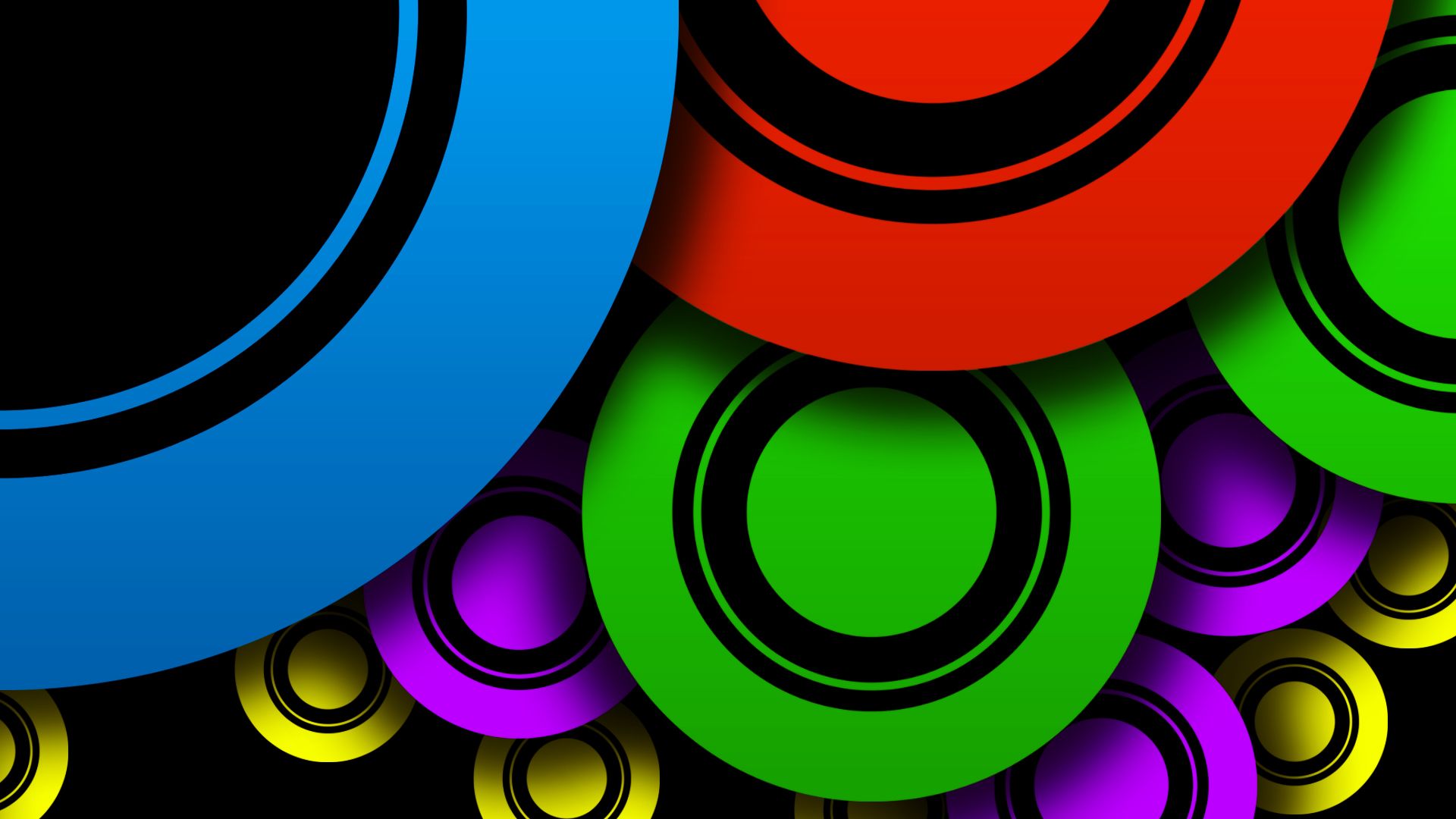 Cool Circle Abstract Shape Wallpapers