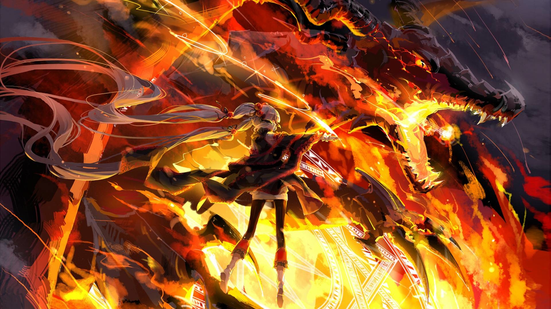 Cool Fire Dragon Wallpapers