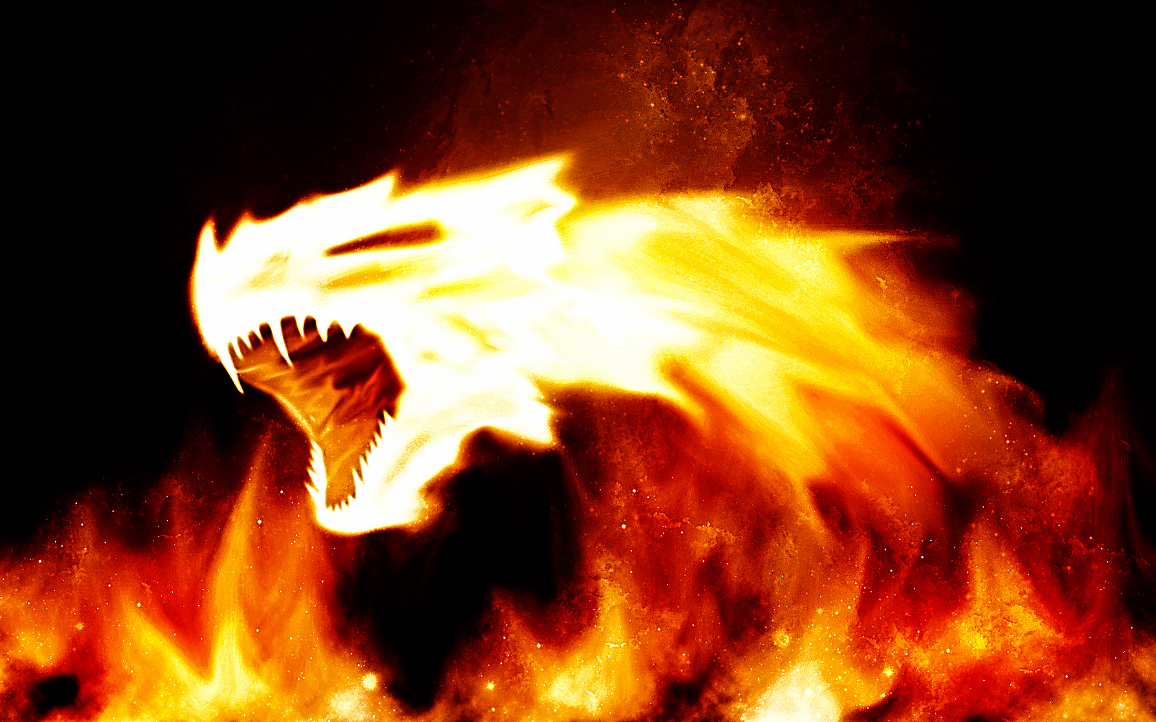 Cool Fire Dragon Wallpapers