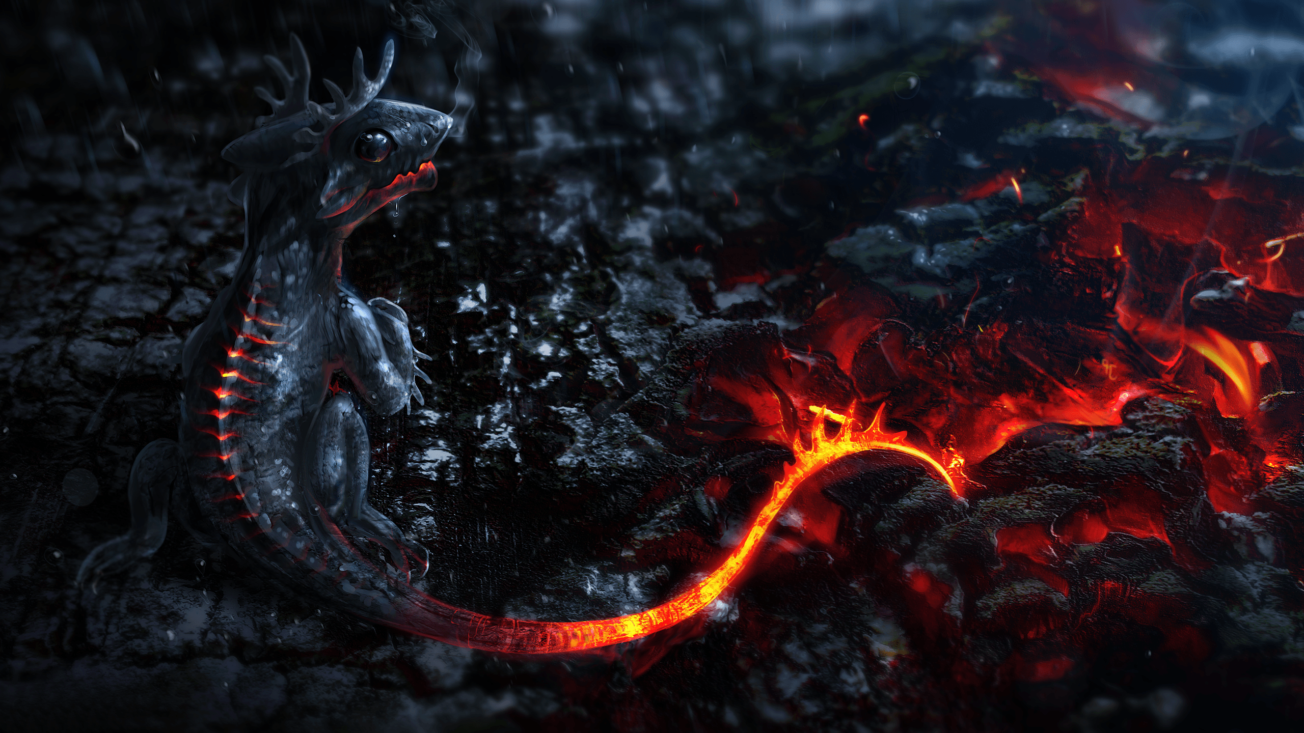 Cool Fire Dragon Wallpapers