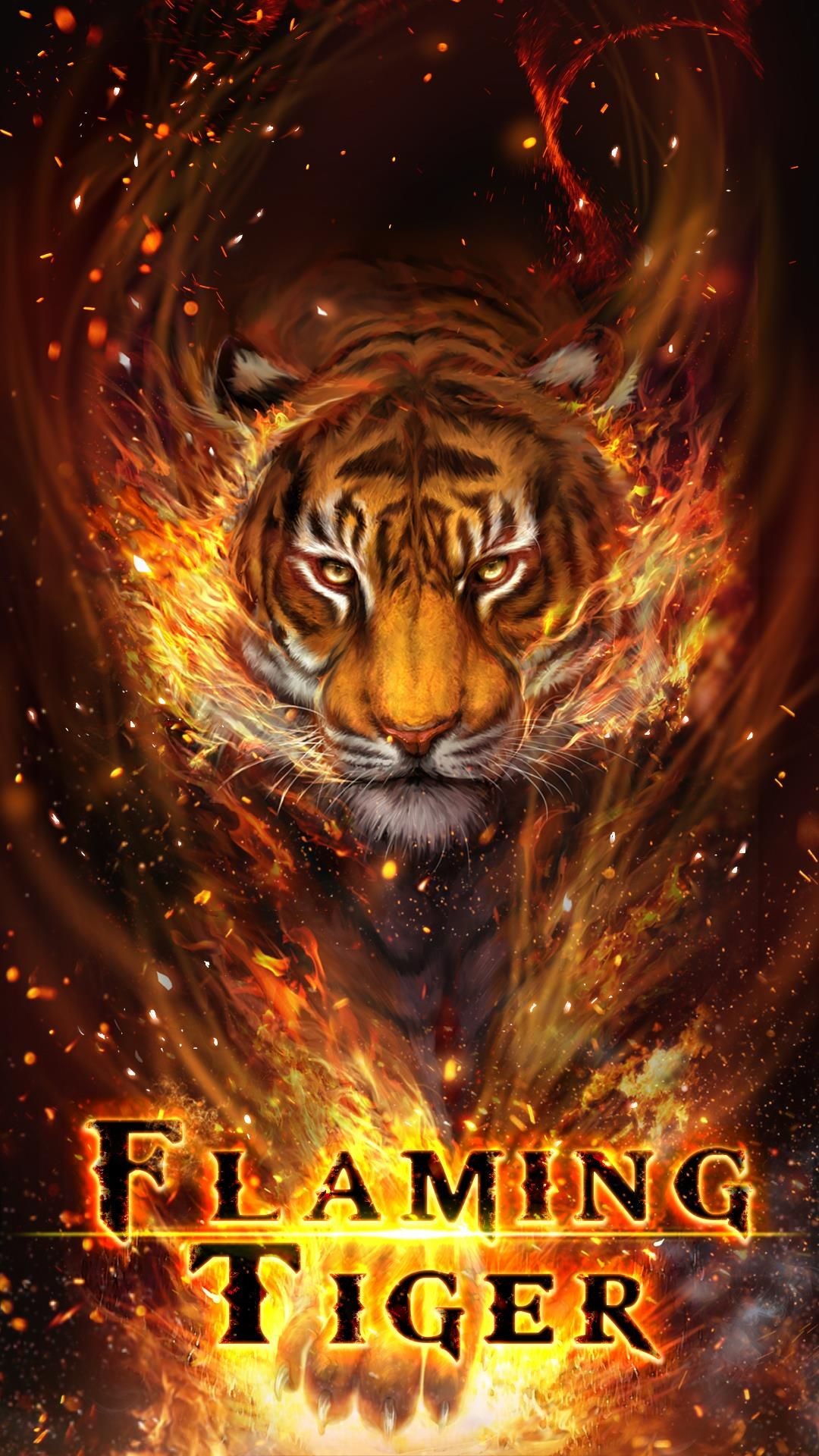 Cool Fire Tiger Wallpapers