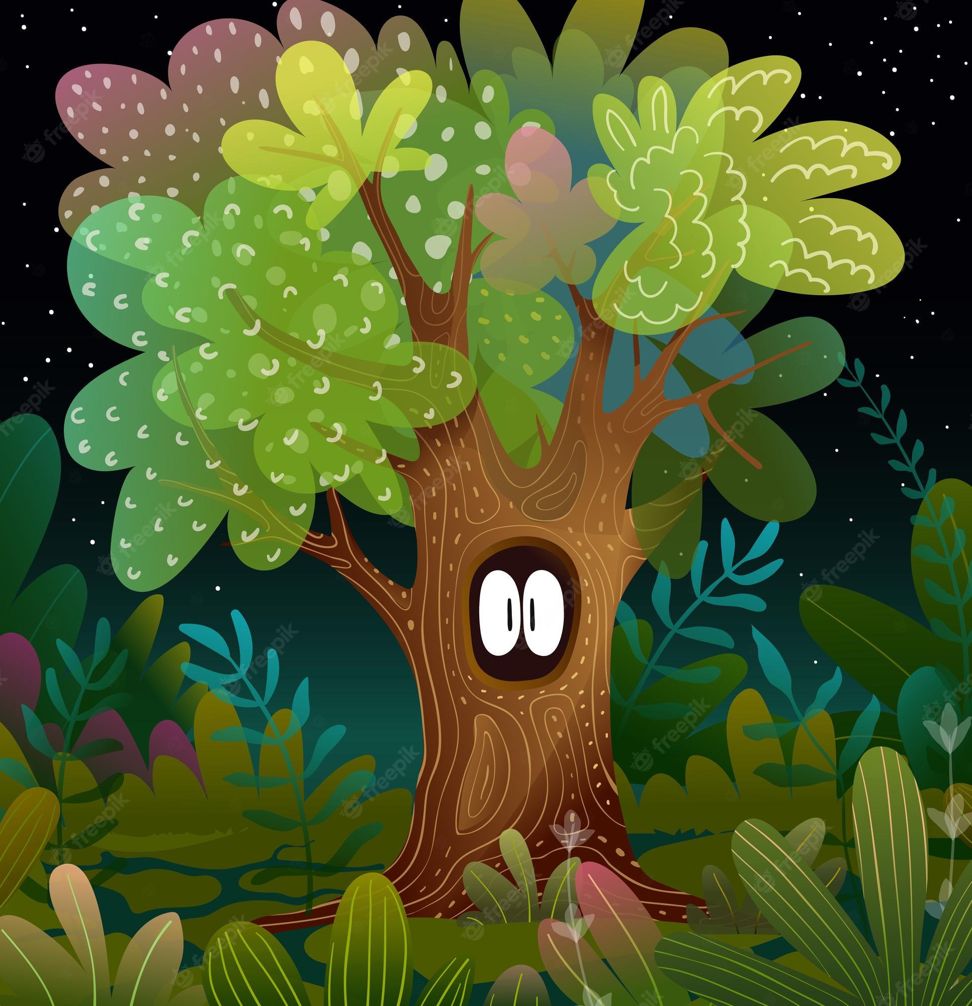 Cool Forest Illustration Wallpapers