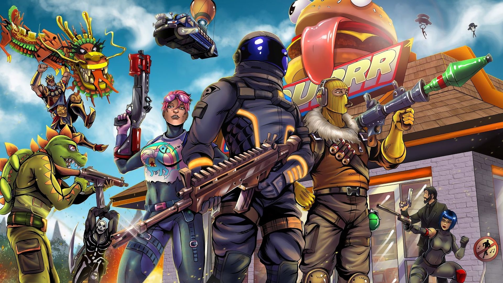 Cool Fornite Battle Royale Wallpapers Wallpapers