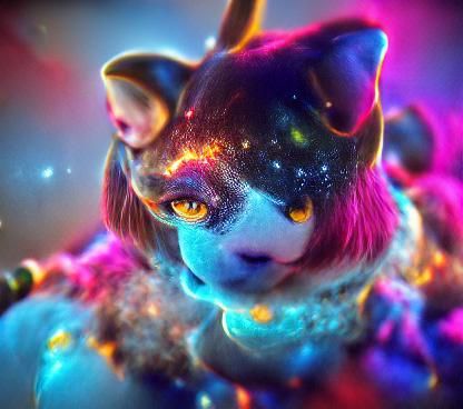 Cool Galaxy Cat Wallpapers