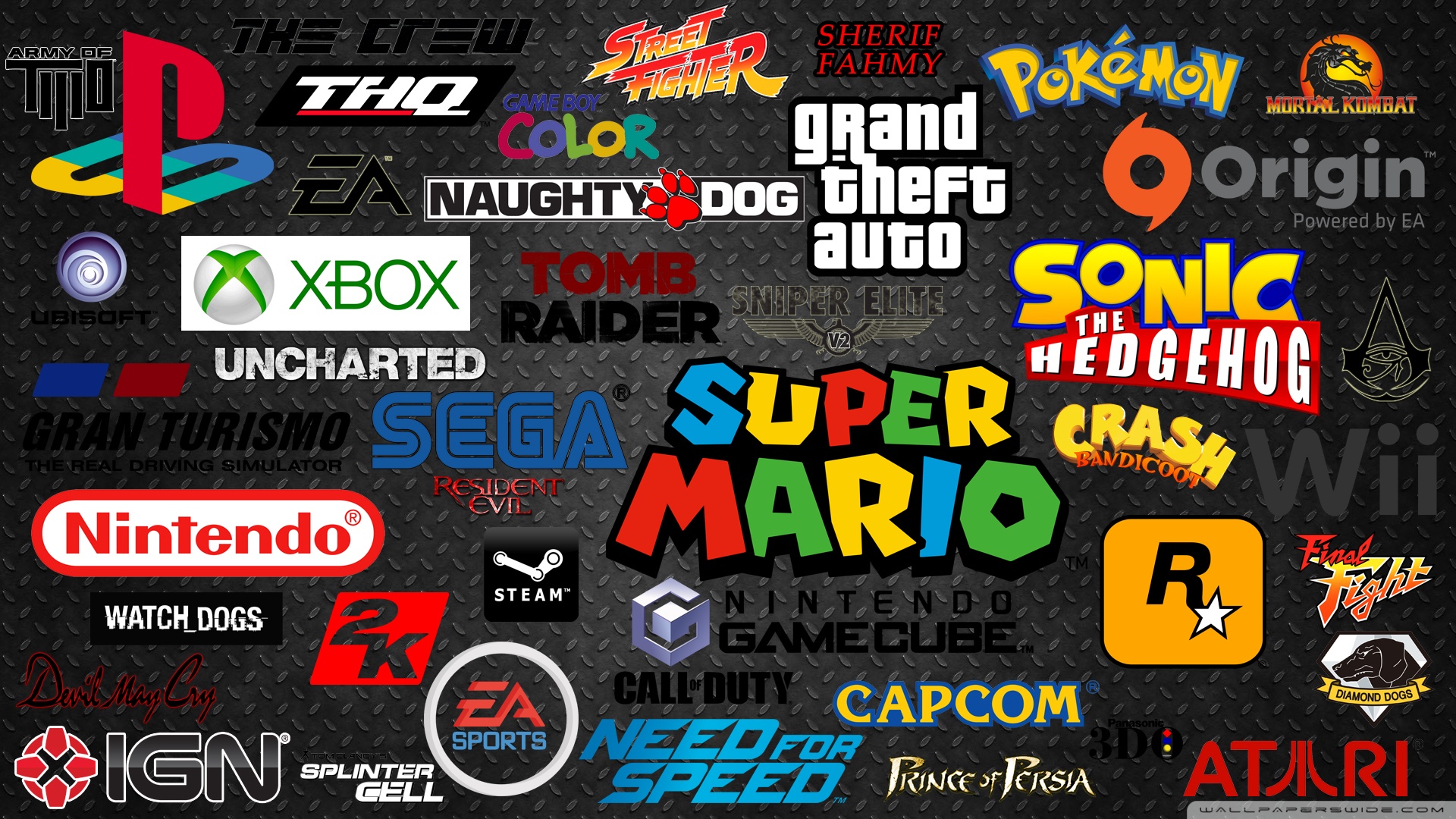 Cool Gaming Logos Wallpapers