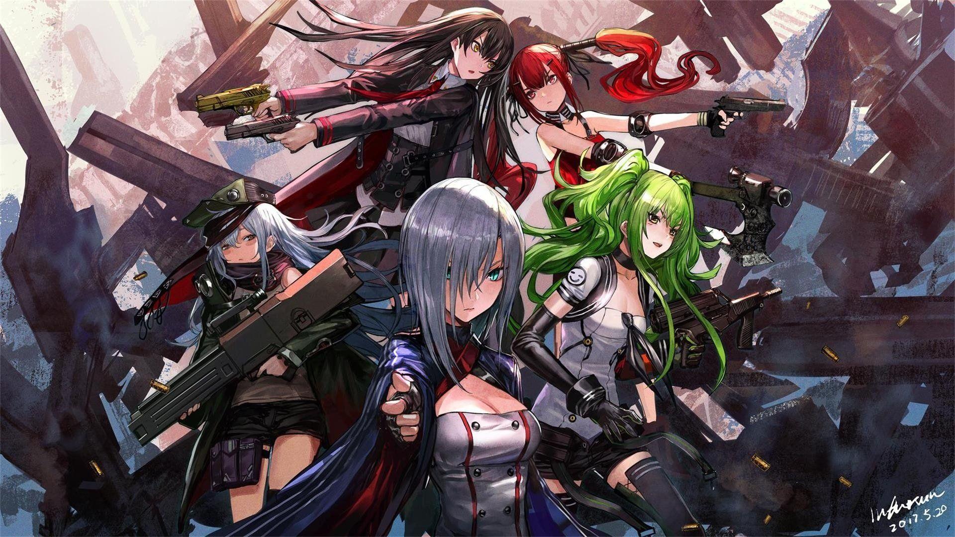 Cool Girls Frontline 2020 Digital Wallpapers