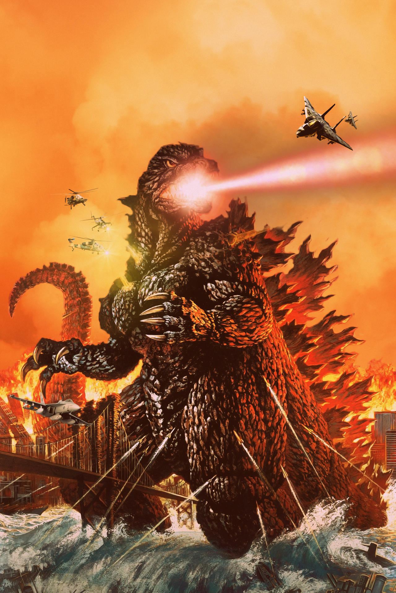 Cool Godzilla 2000 Wallpapers