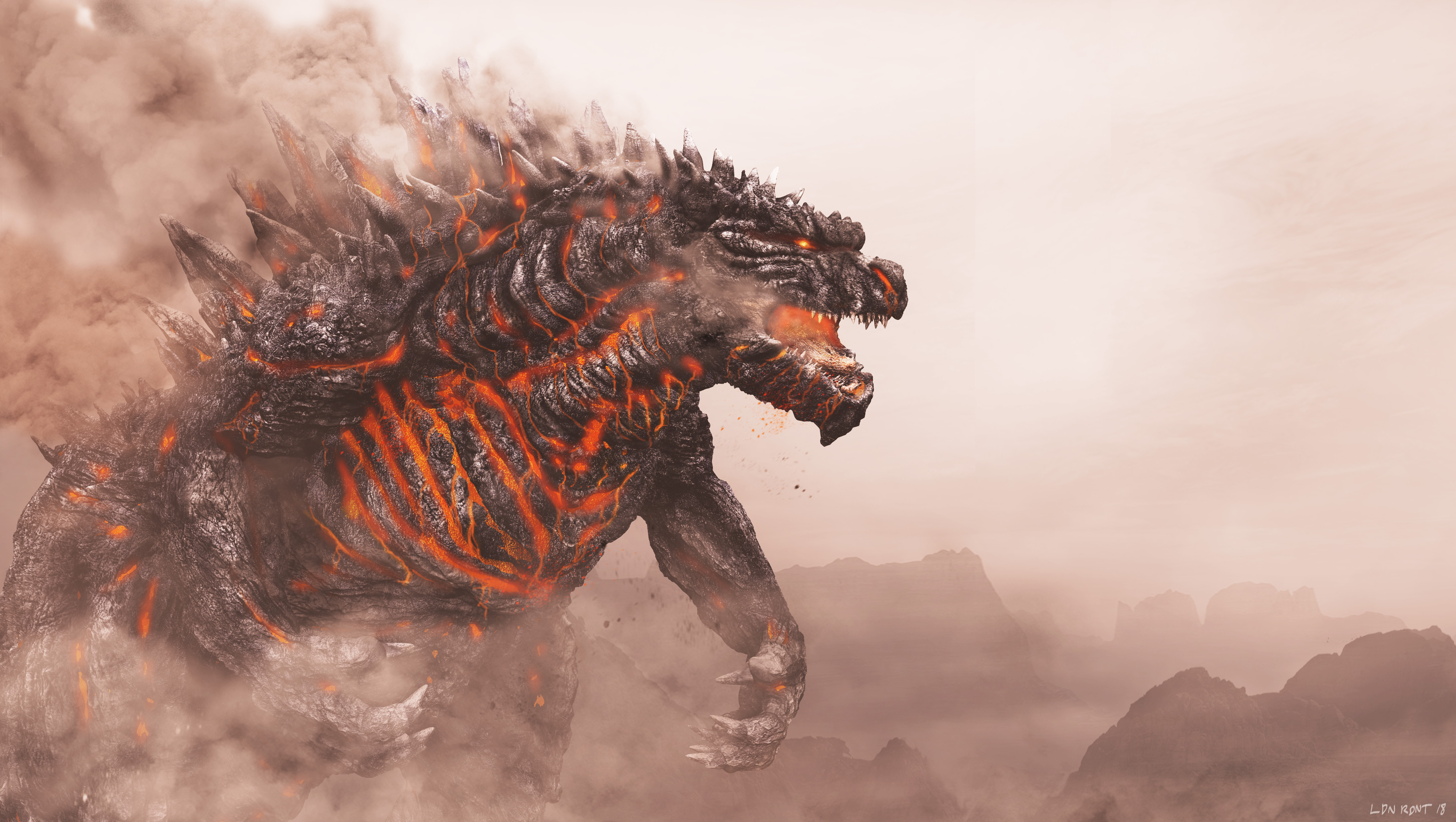 Cool Godzilla 4K Hd Wallpapers