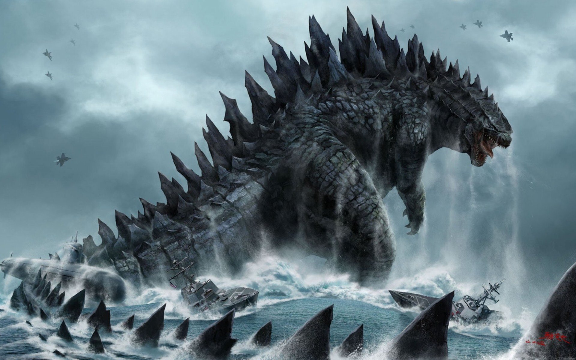 Cool Godzilla 4K Hd Wallpapers