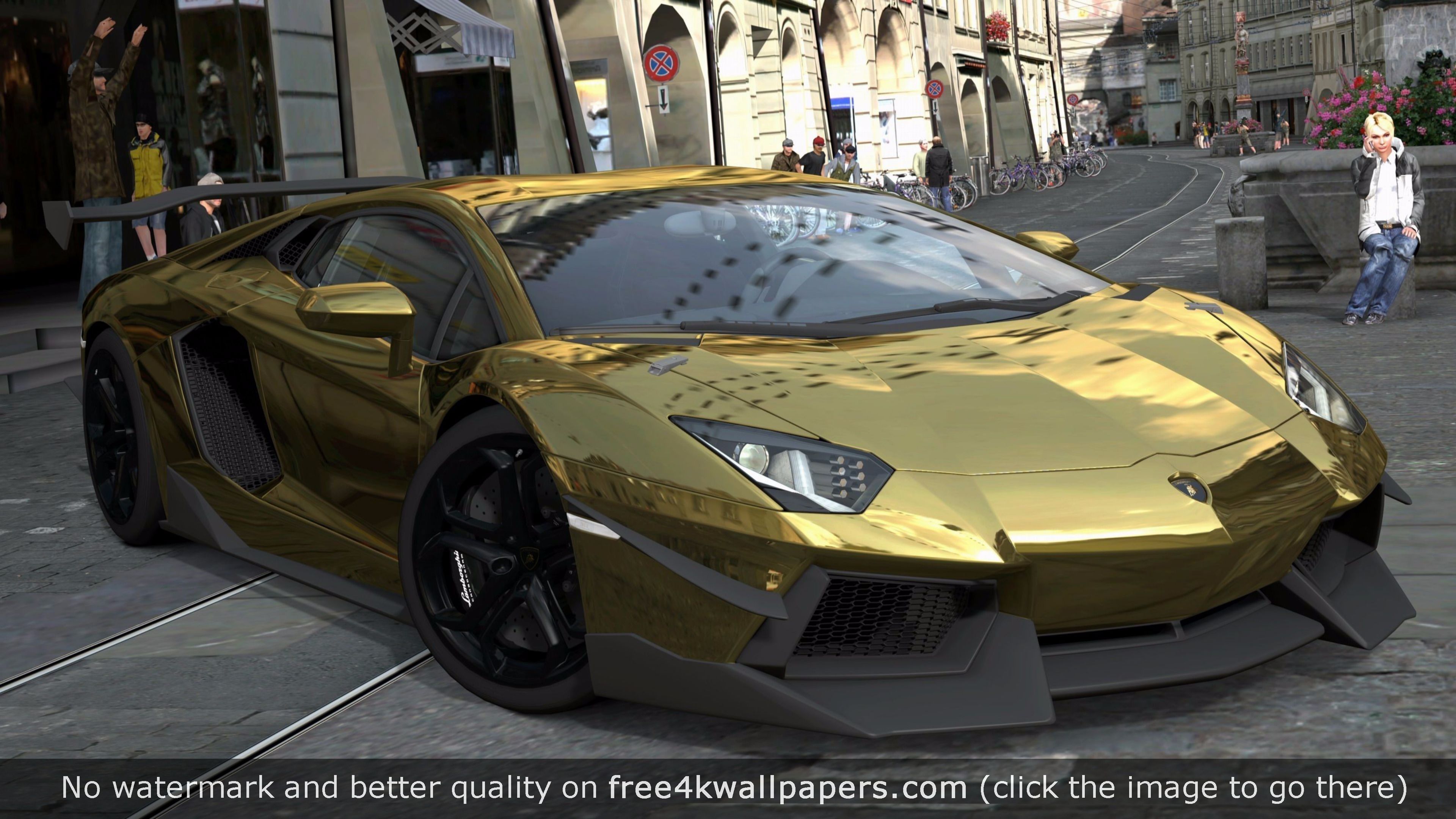 Cool Gold Cars Lamborghini Wallpapers Wallpapers