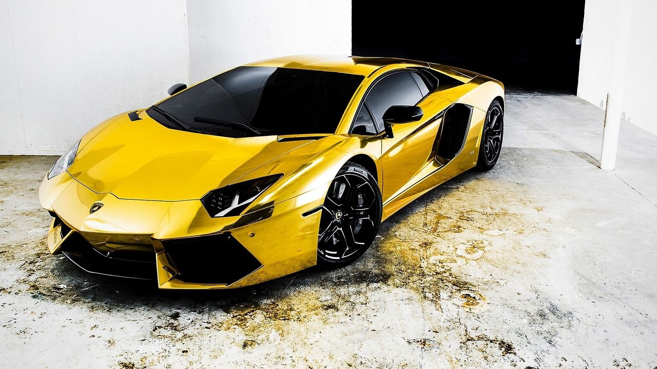 Cool Gold Cars Lamborghini Wallpapers Wallpapers