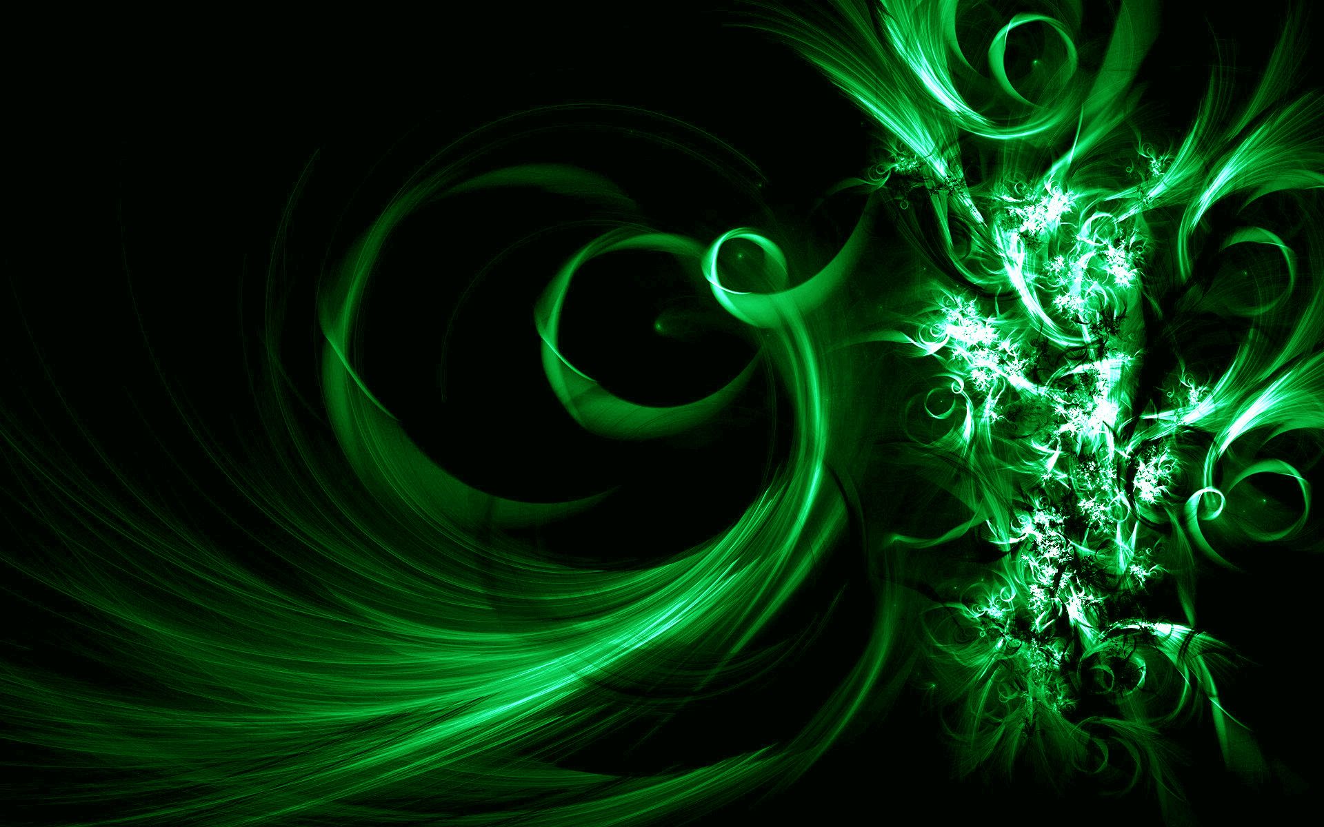 Cool Green Abstract Wallpapers