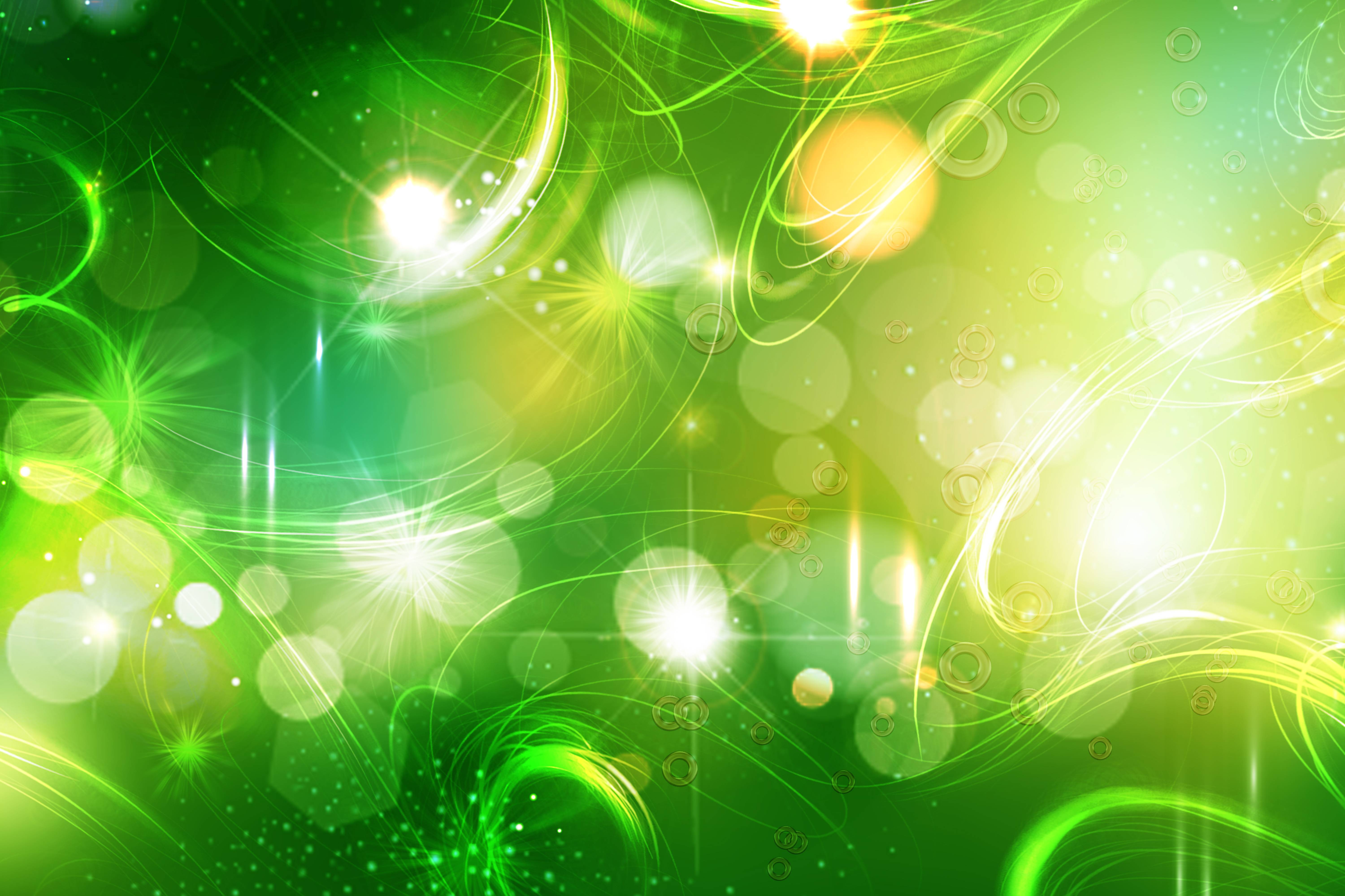 Cool Green Abstract Wallpapers